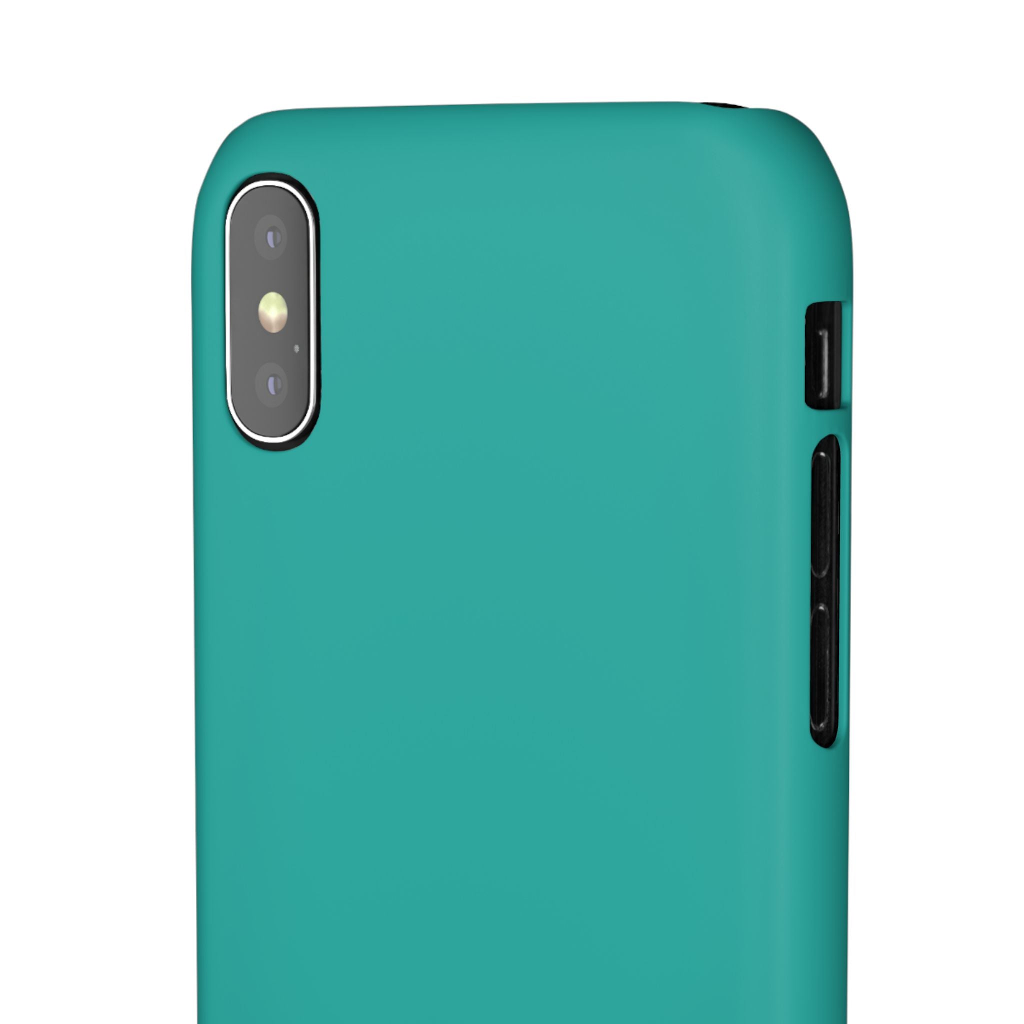 Teal Snap Phone Case
