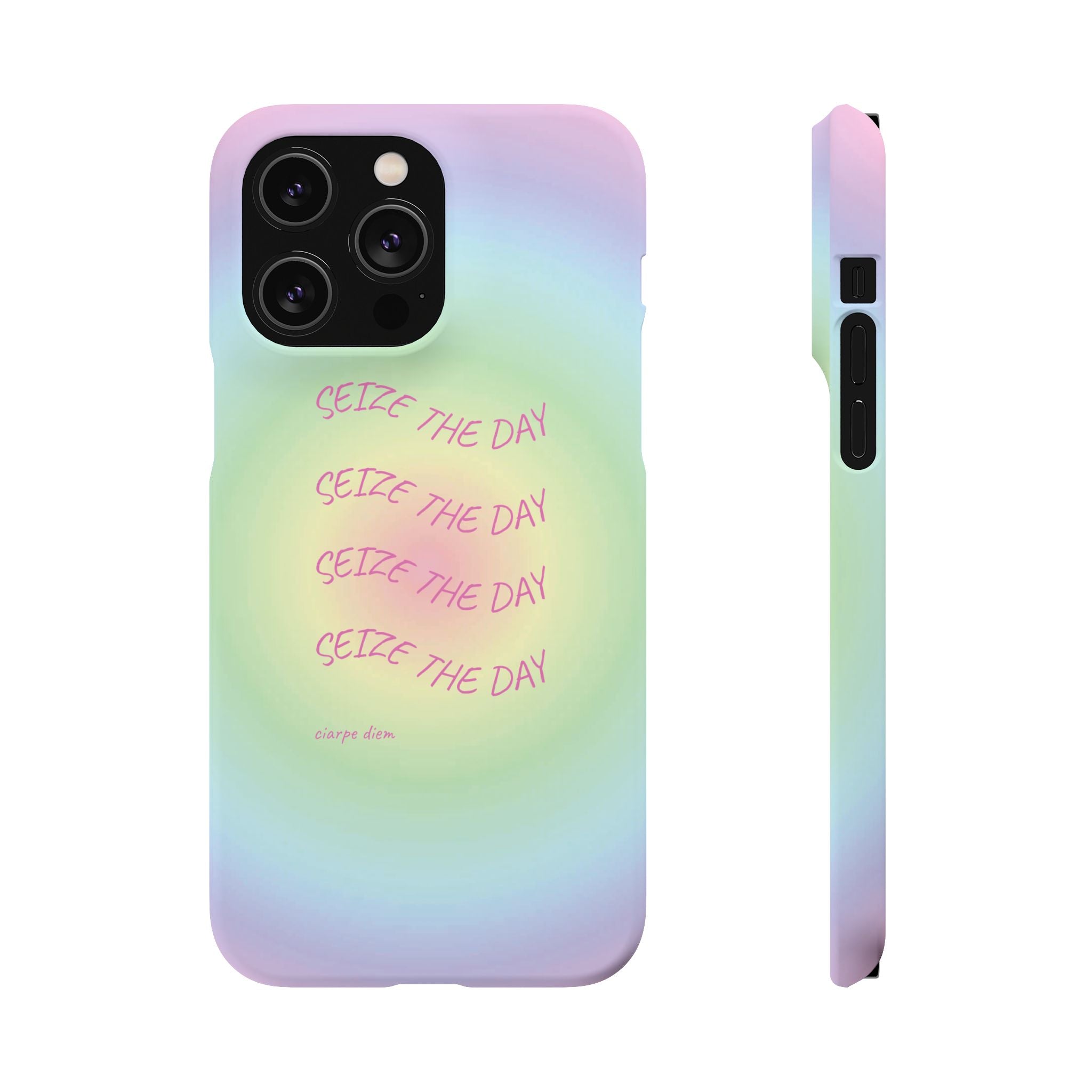 Carpe Diem Bermuda Halo Gradient Snap Phone Case