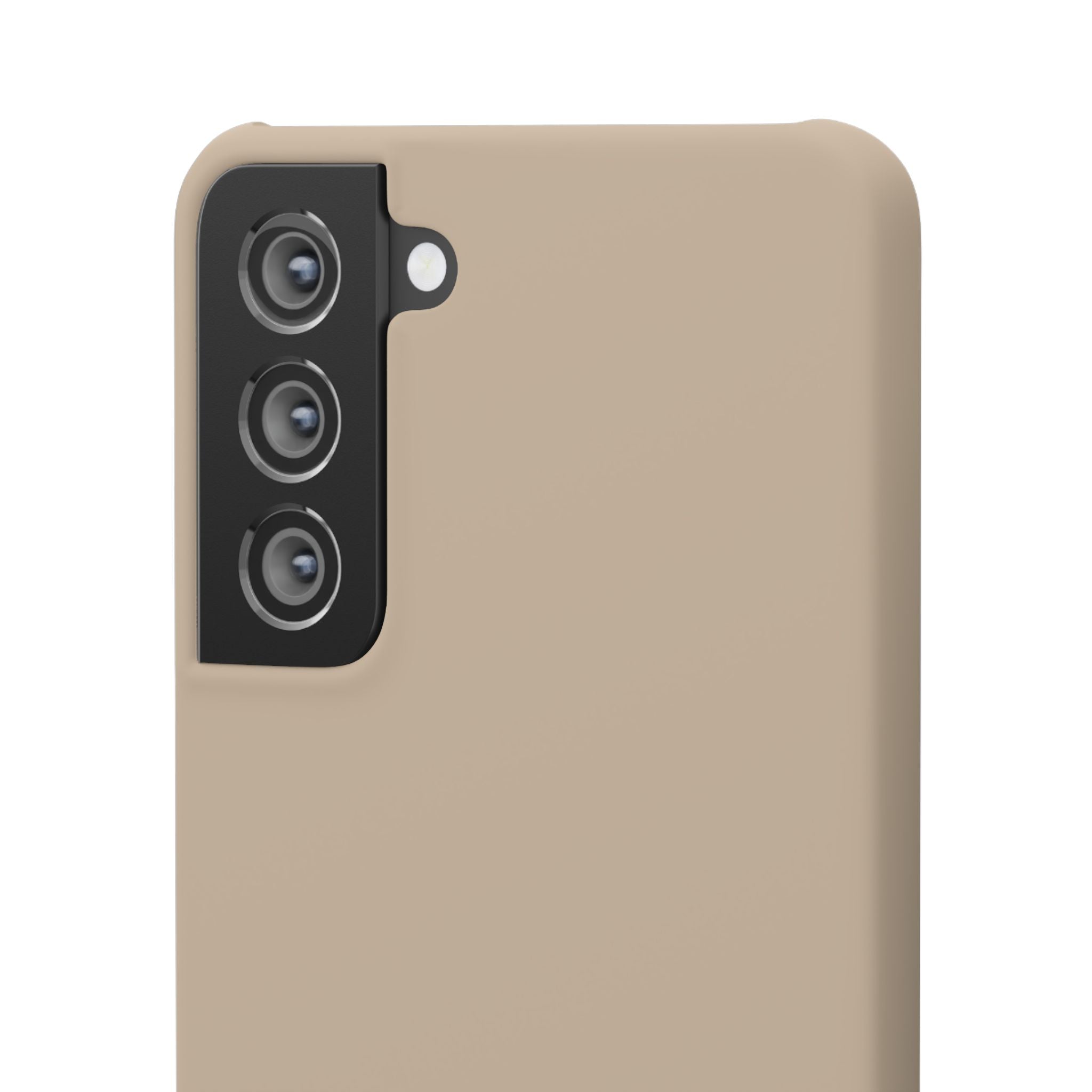 Beige Snap Phone Case