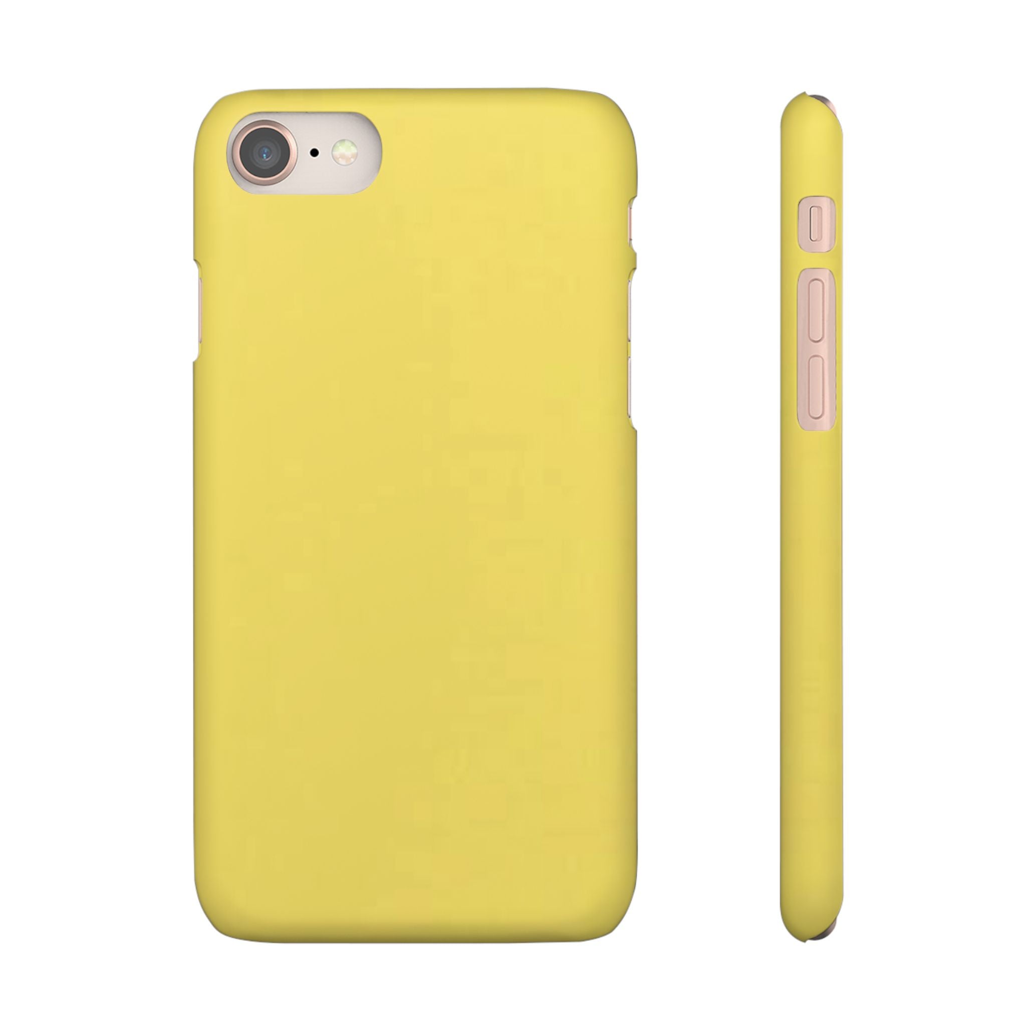 Yellow Snap Phone Case