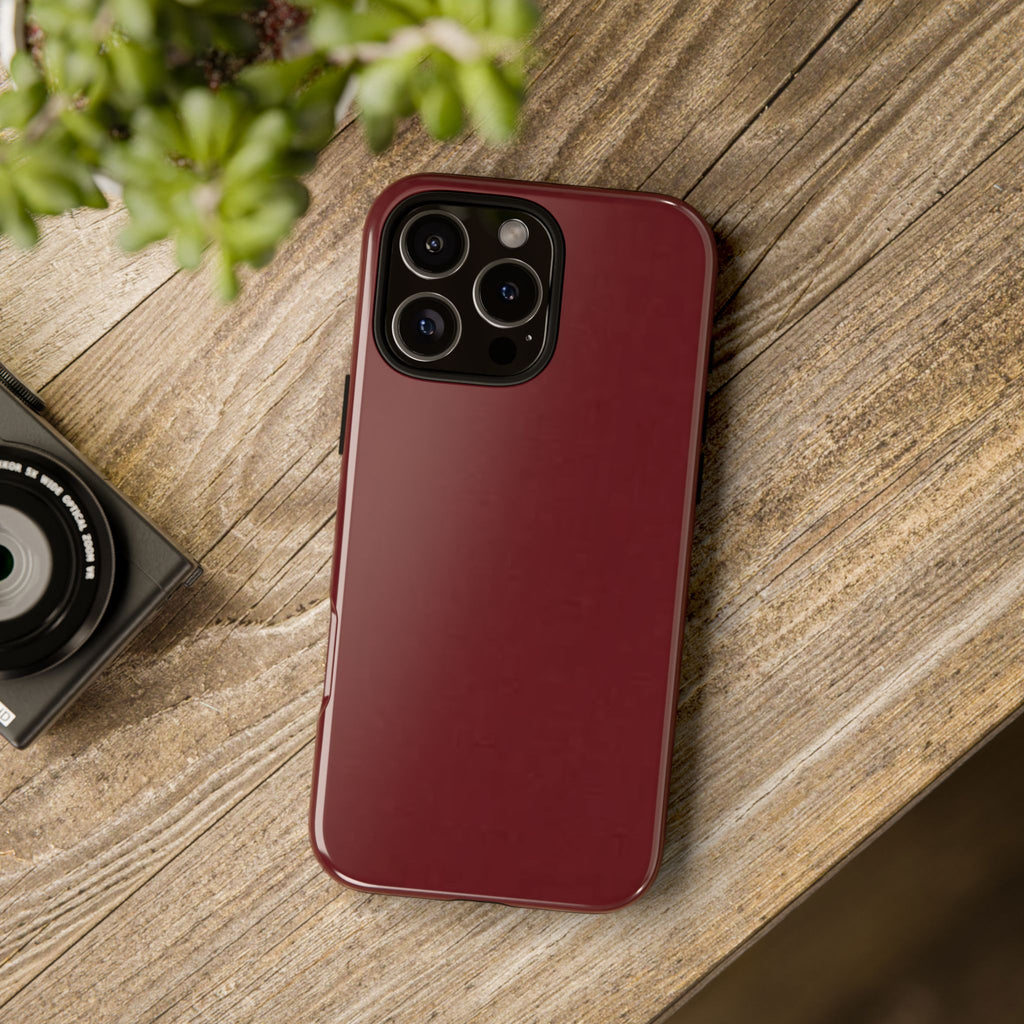 Dark Cherry Protective Phone Case