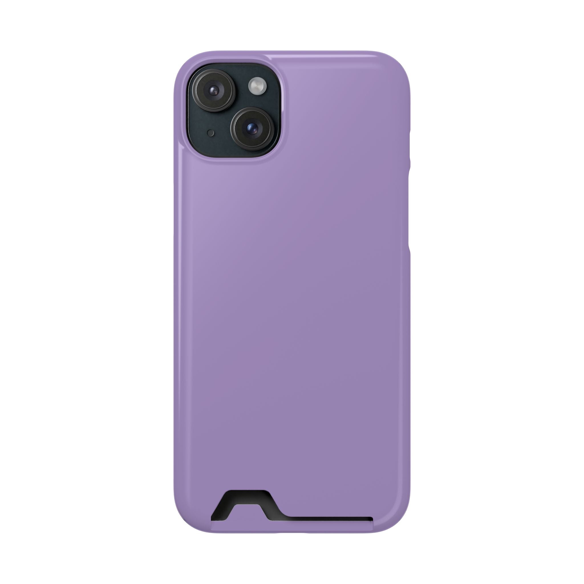 Lilac Card Holder Phone Case