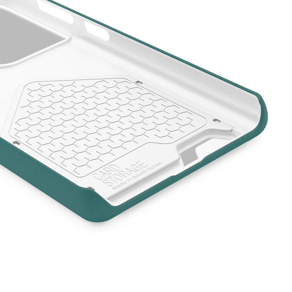 Sea Green Card Holder Phone Case