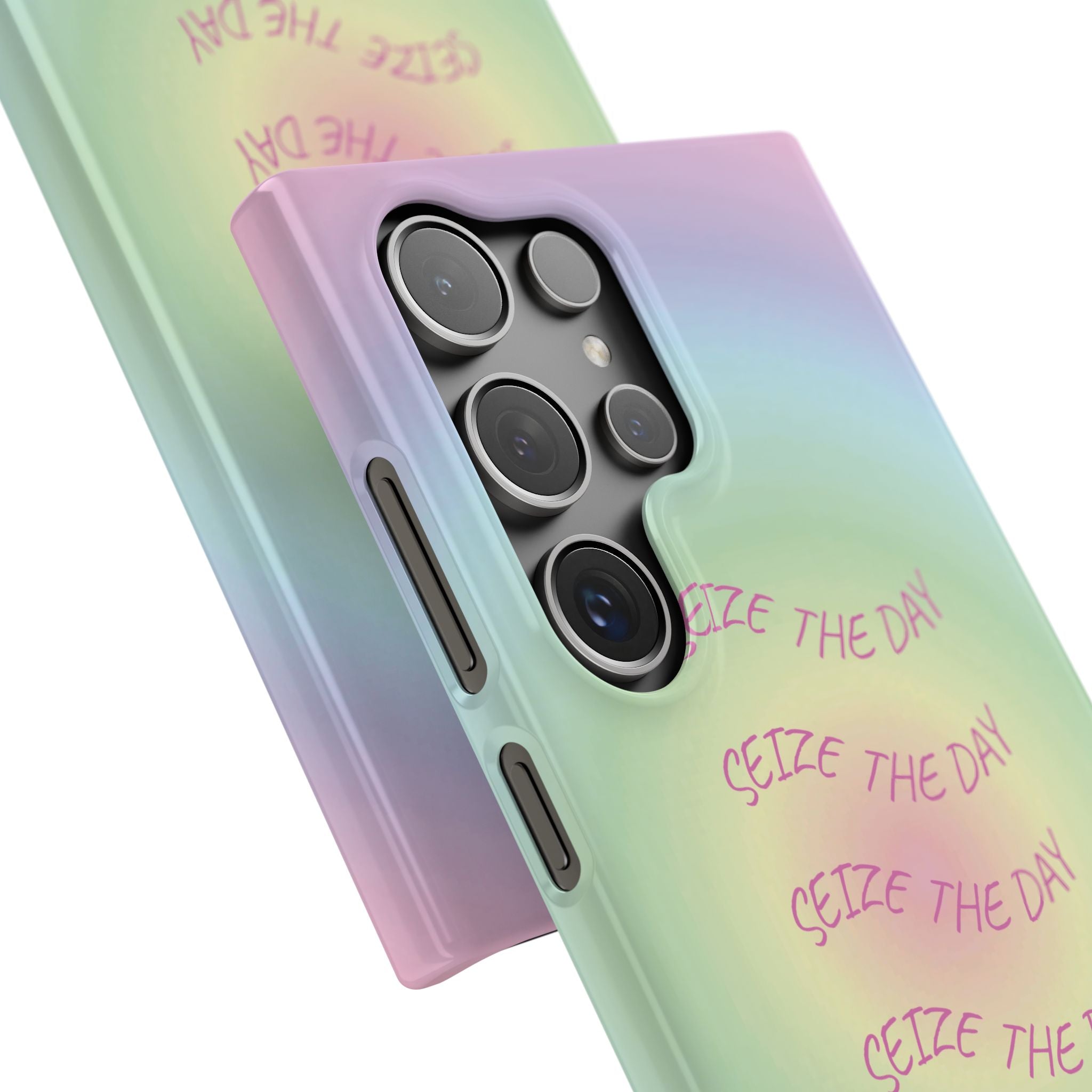 Carpe Diem Bermuda Halo Gradient Snap Phone Case