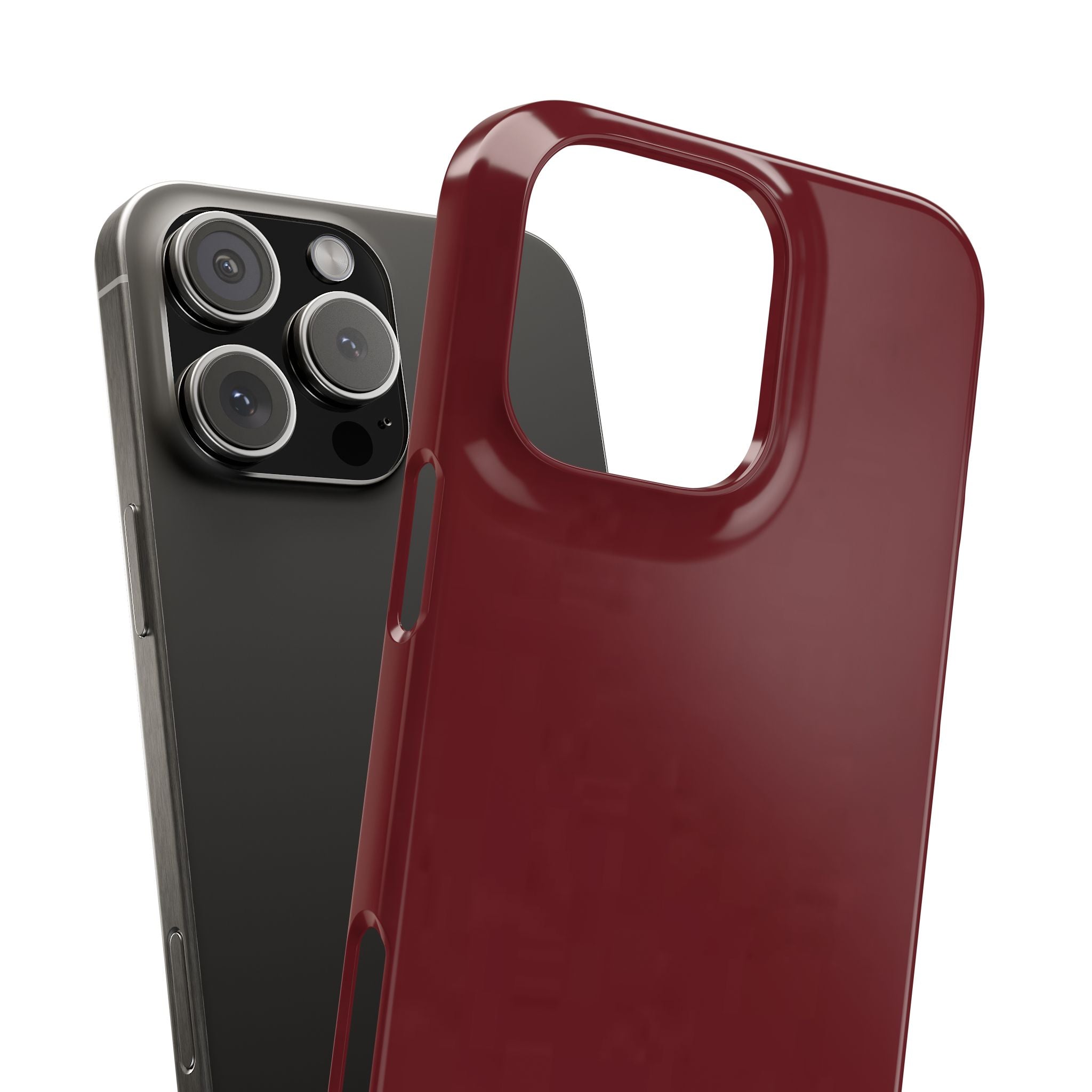 Dark Cherry Snap Phone Case