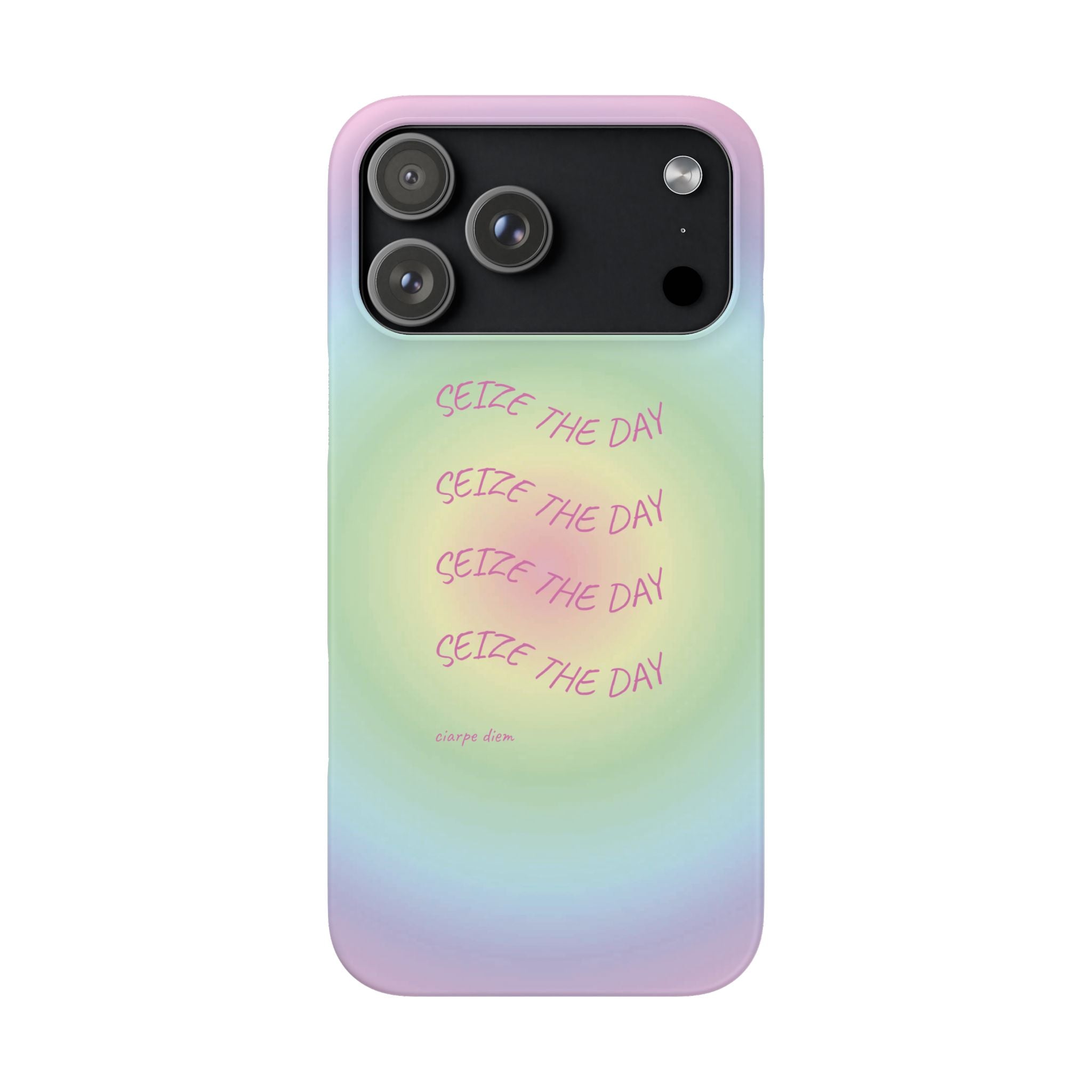 Carpe Diem Bermuda Halo Gradient Snap Phone Case
