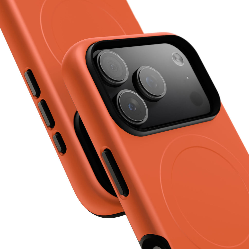 Orange MagSafe Protective Phone Case