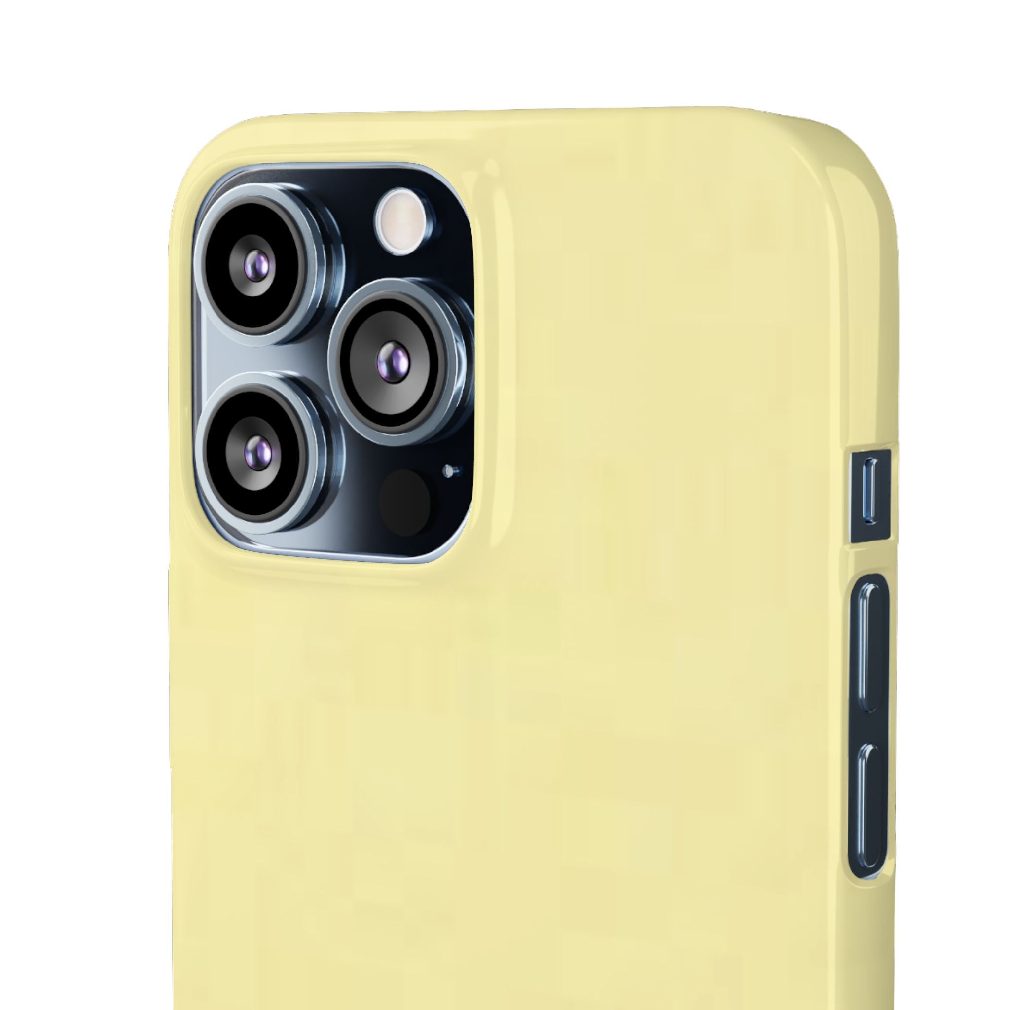 Pale Yellow Snap Phone Case