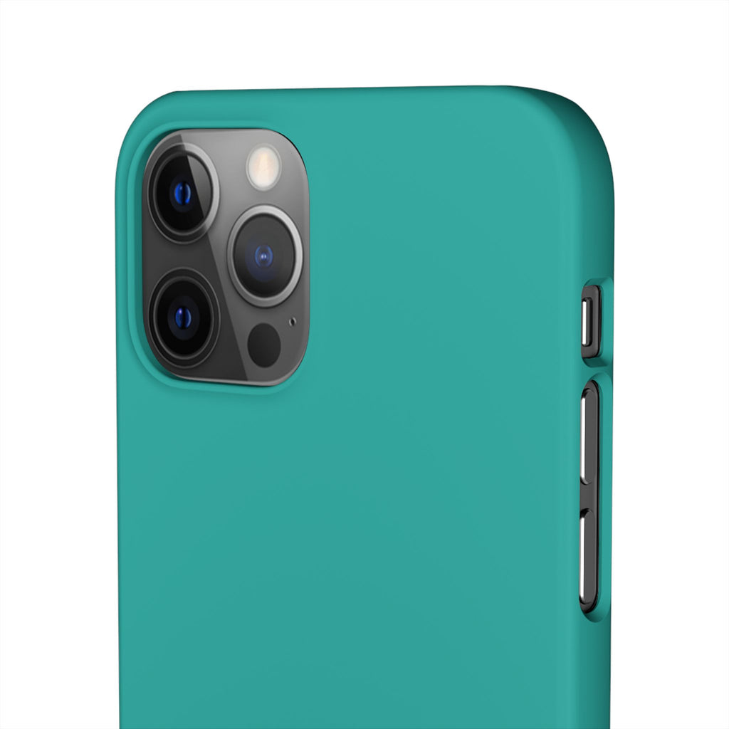Teal Snap Phone Case