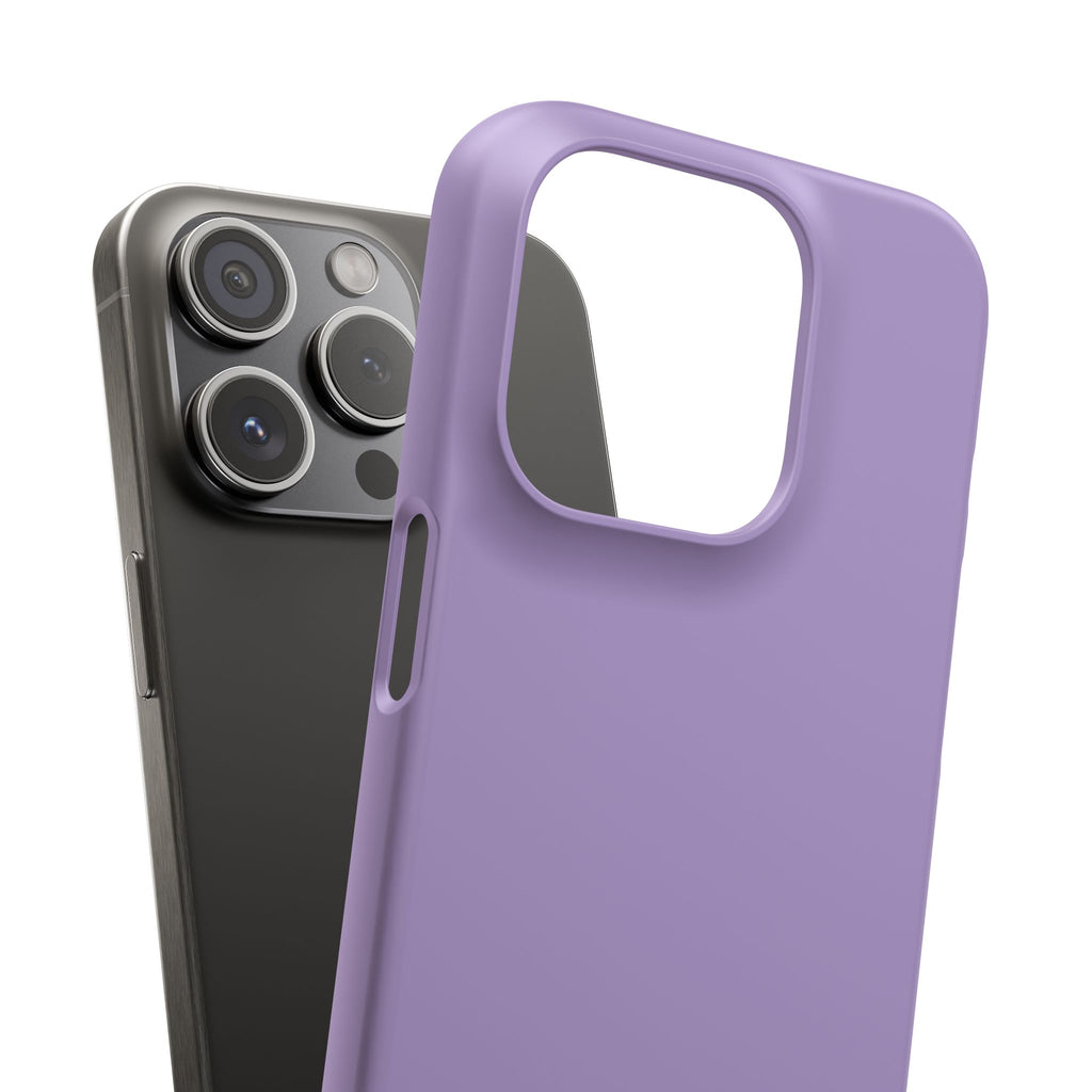 Lilac Snap Phone Case