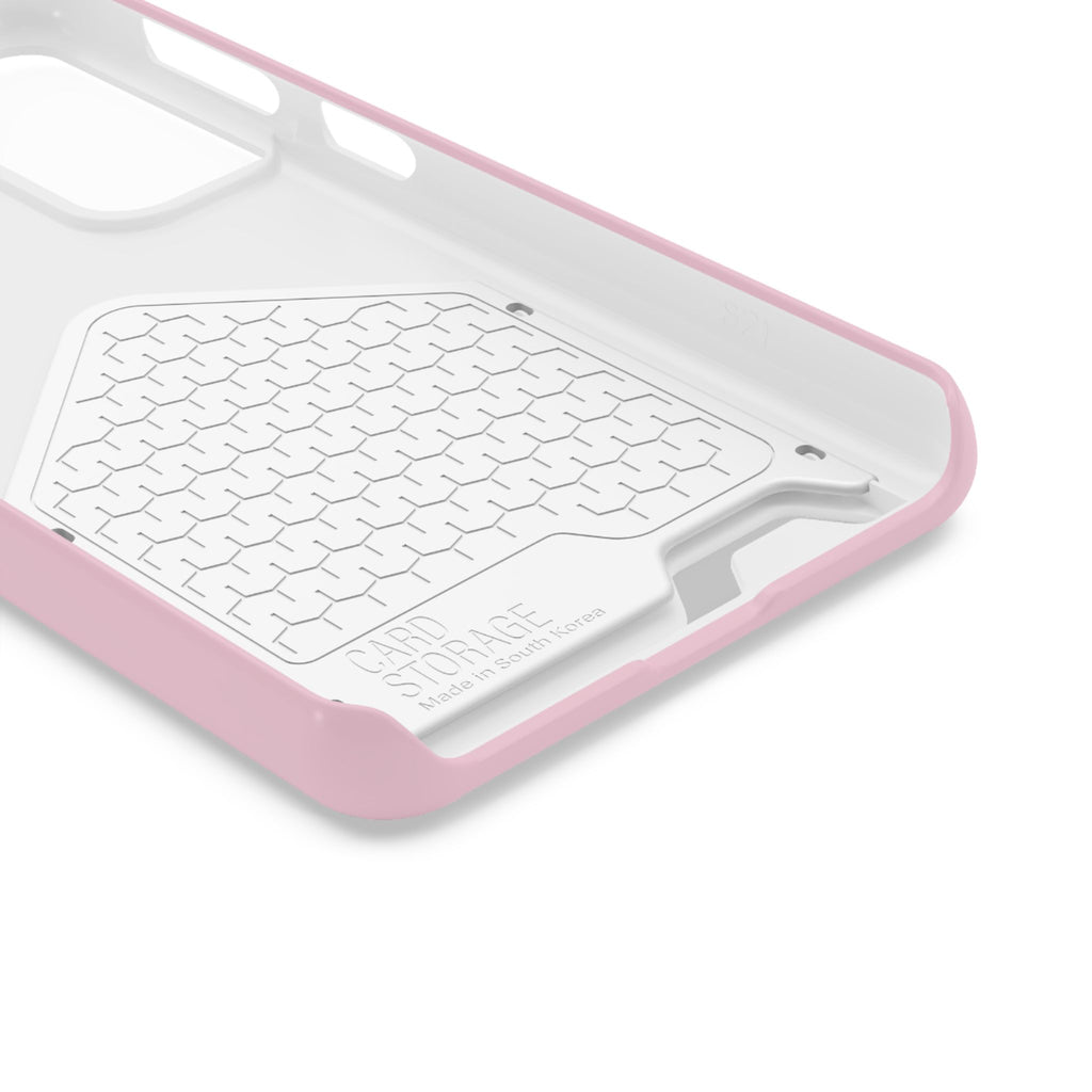 Pale Pink Card-Holder Phone Case