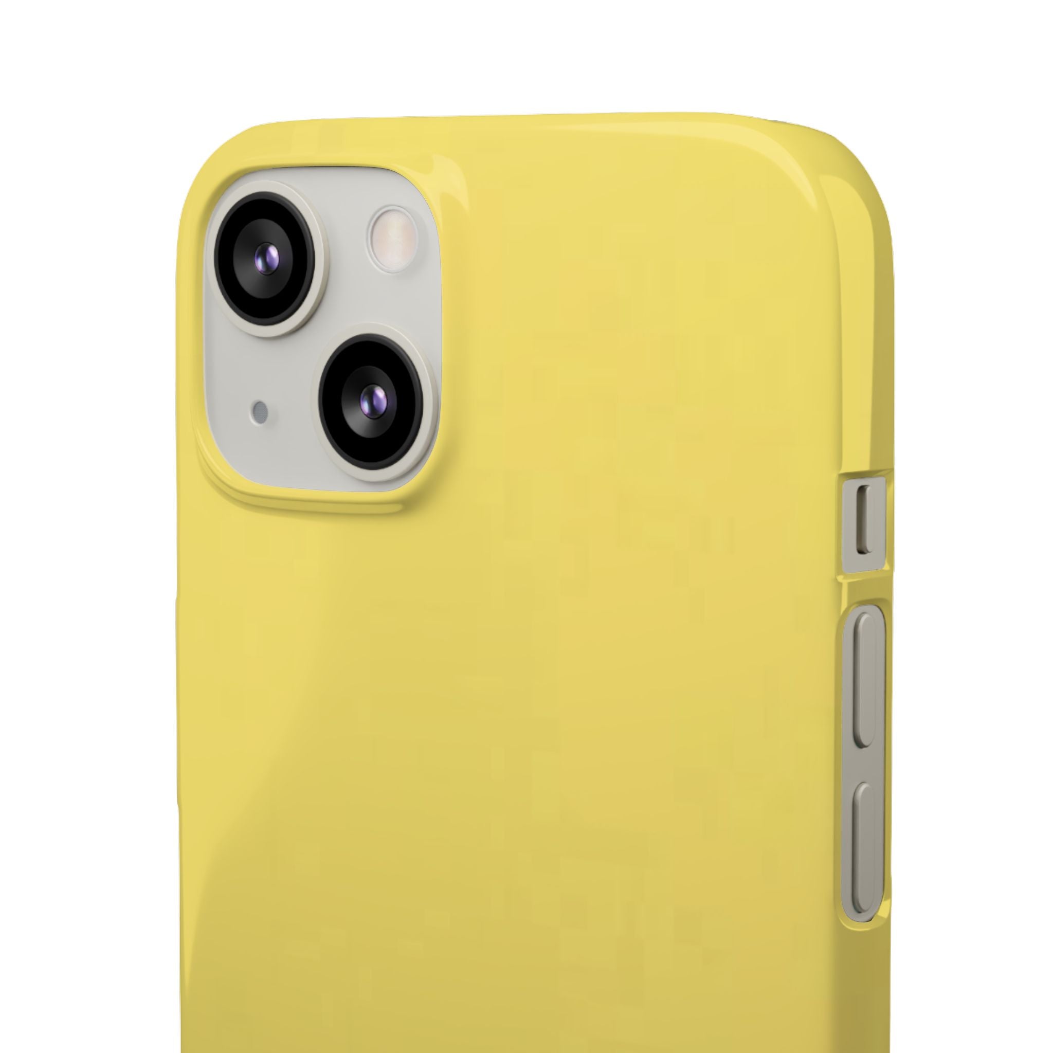 Yellow Snap Phone Case