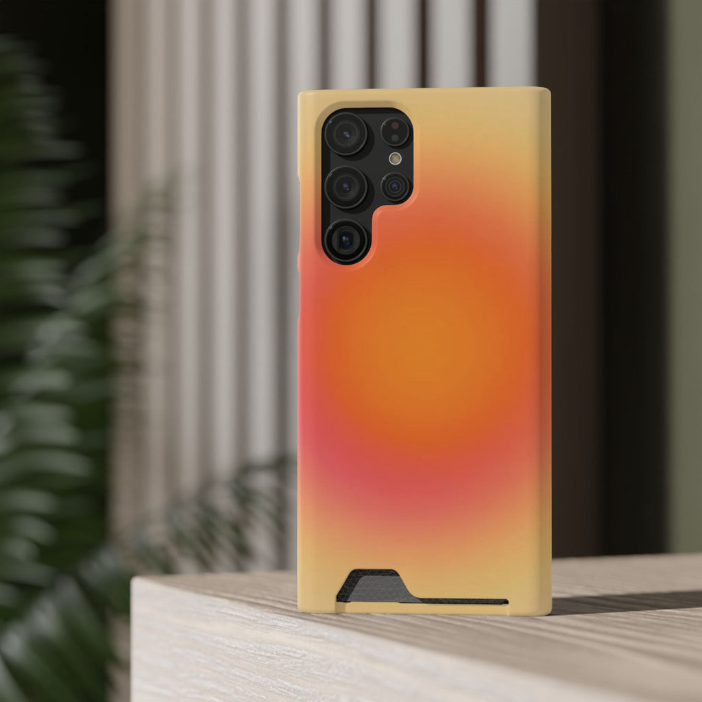 Sunset Gradient Phone Case with Card Slot