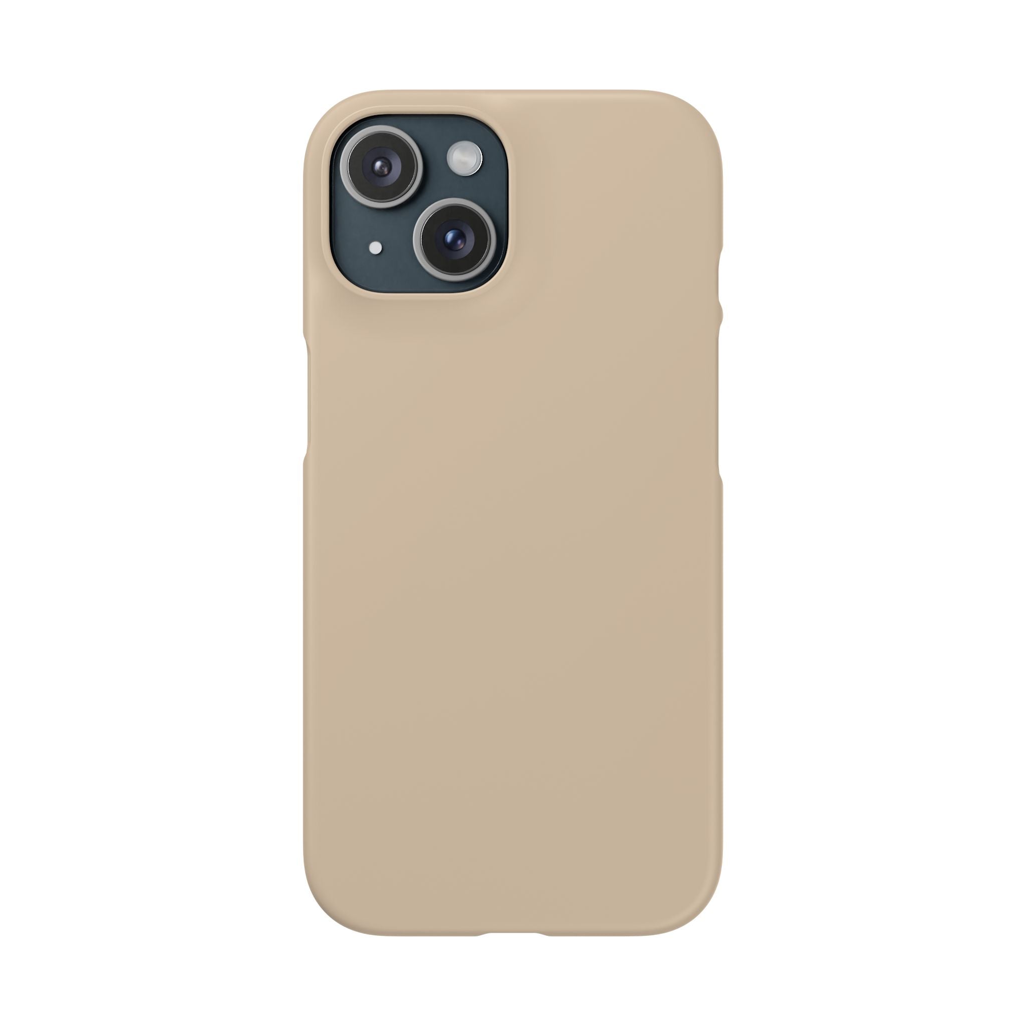 Beige Snap Phone Case