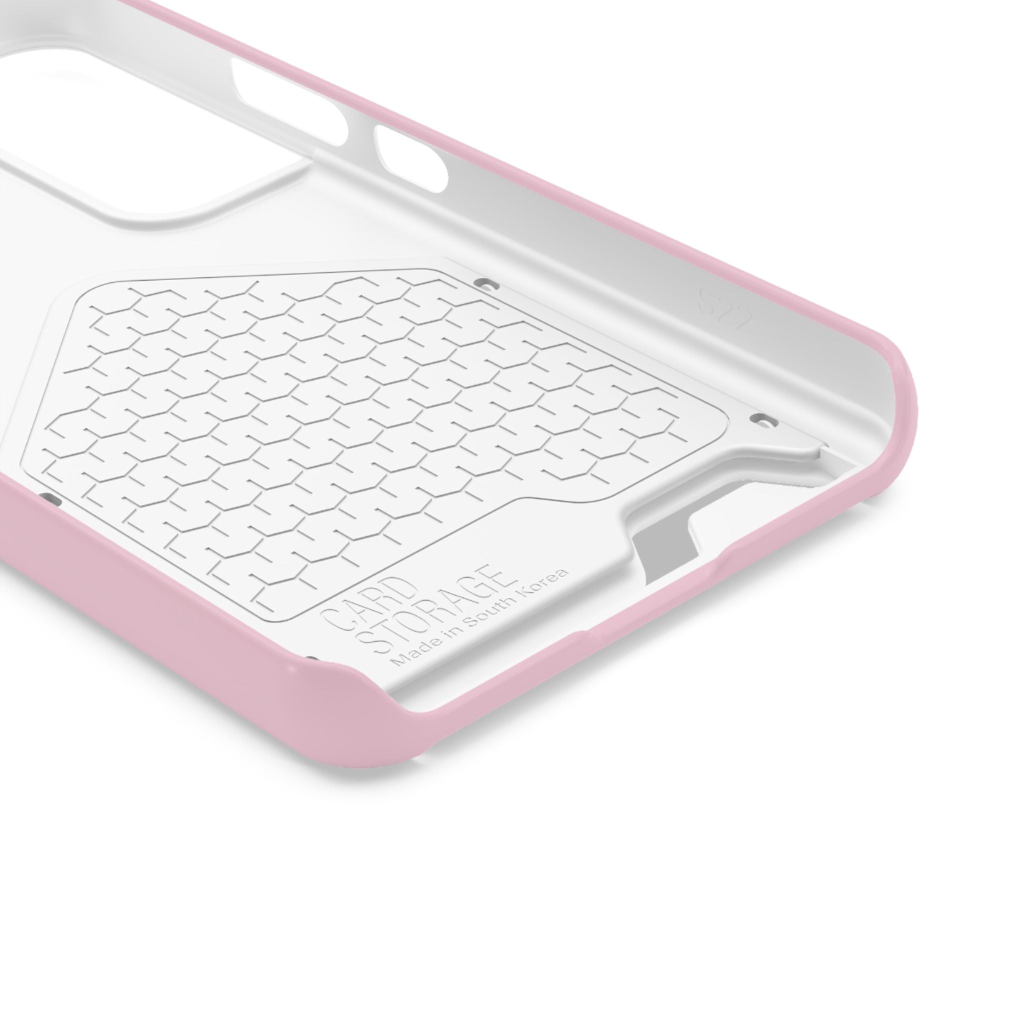Pale Pink Card-Holder Phone Case