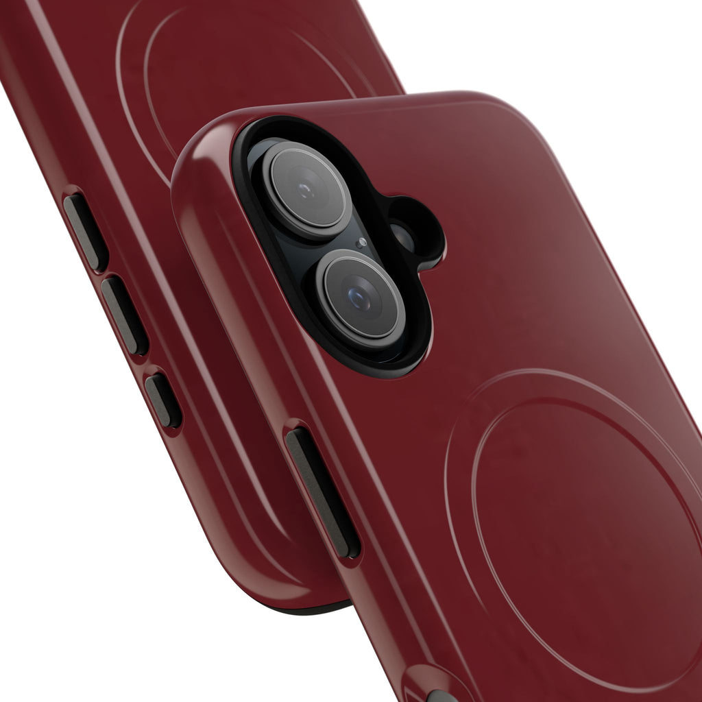 Dark Cherry MagSafe Protective Phone Case