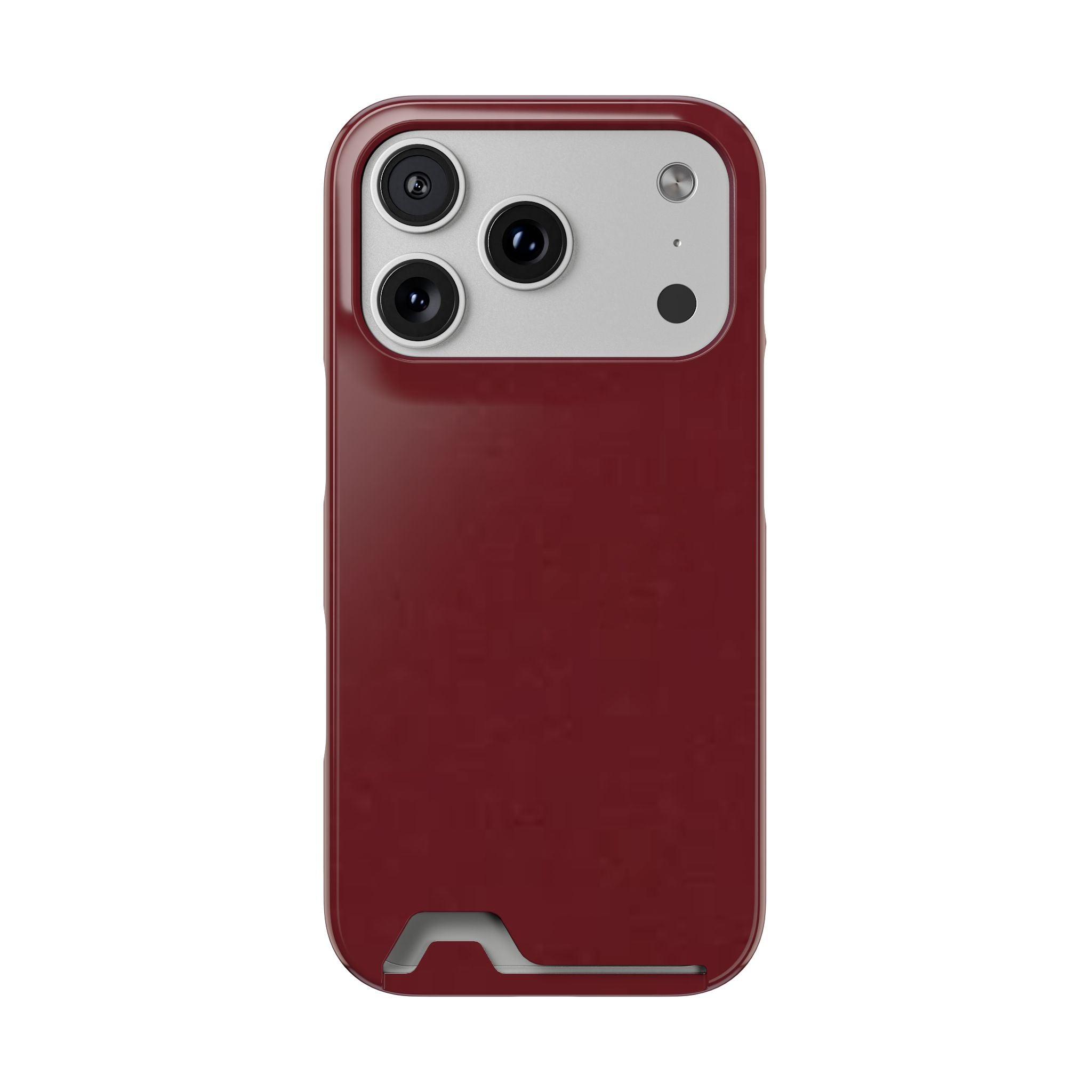 Dark Cherry Card Holder Phone Case
