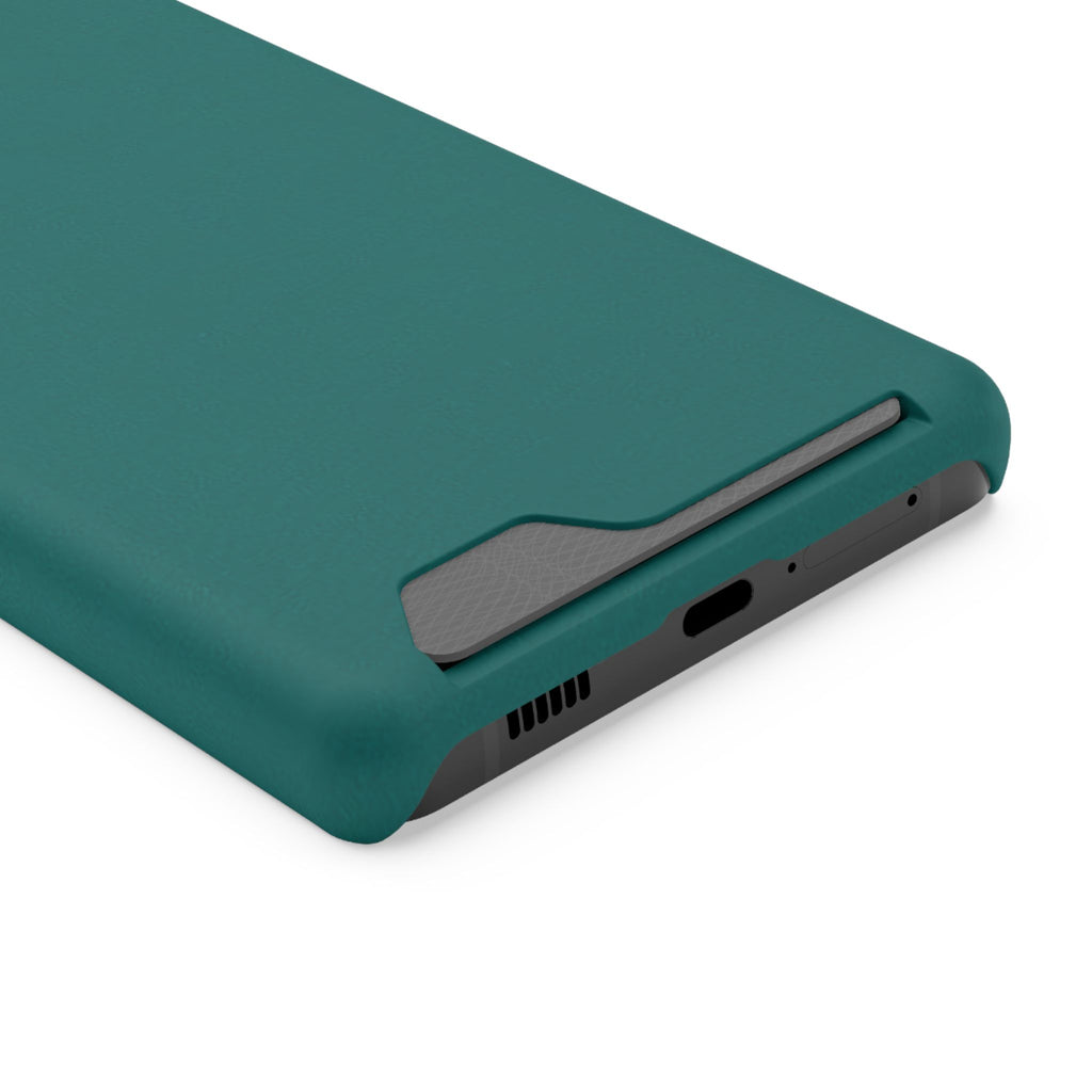 Sea Green Card Holder Phone Case