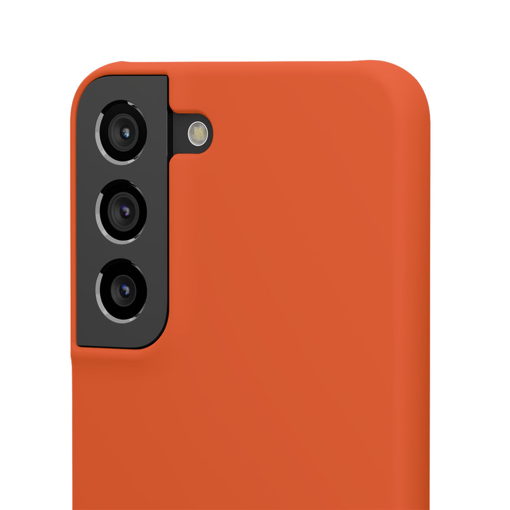Orange Snap Phone Case