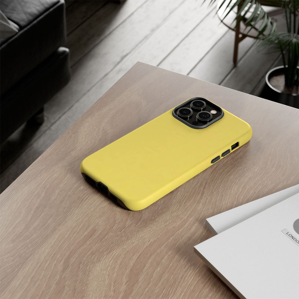 Yellow Protective Phone Case