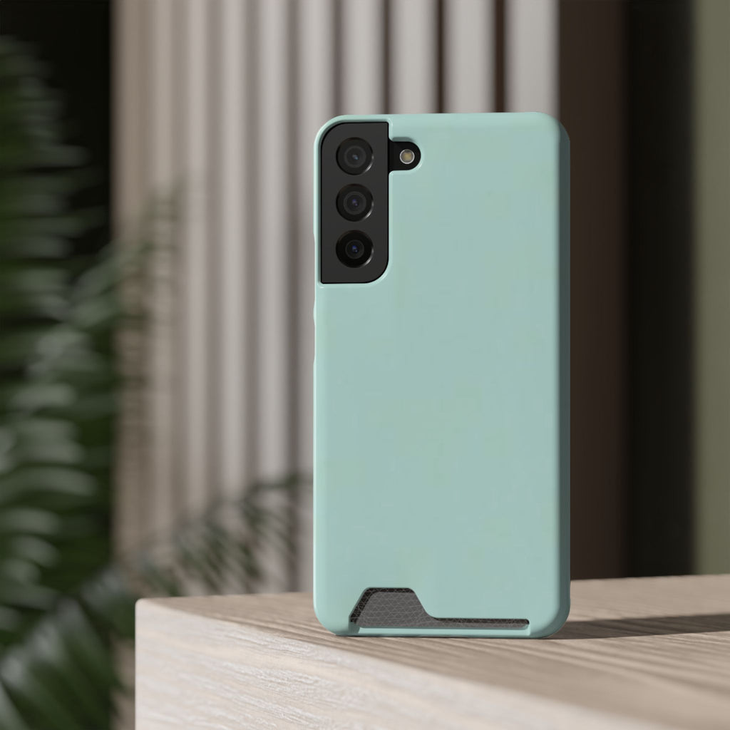 Light Mint Card Holder Phone Case