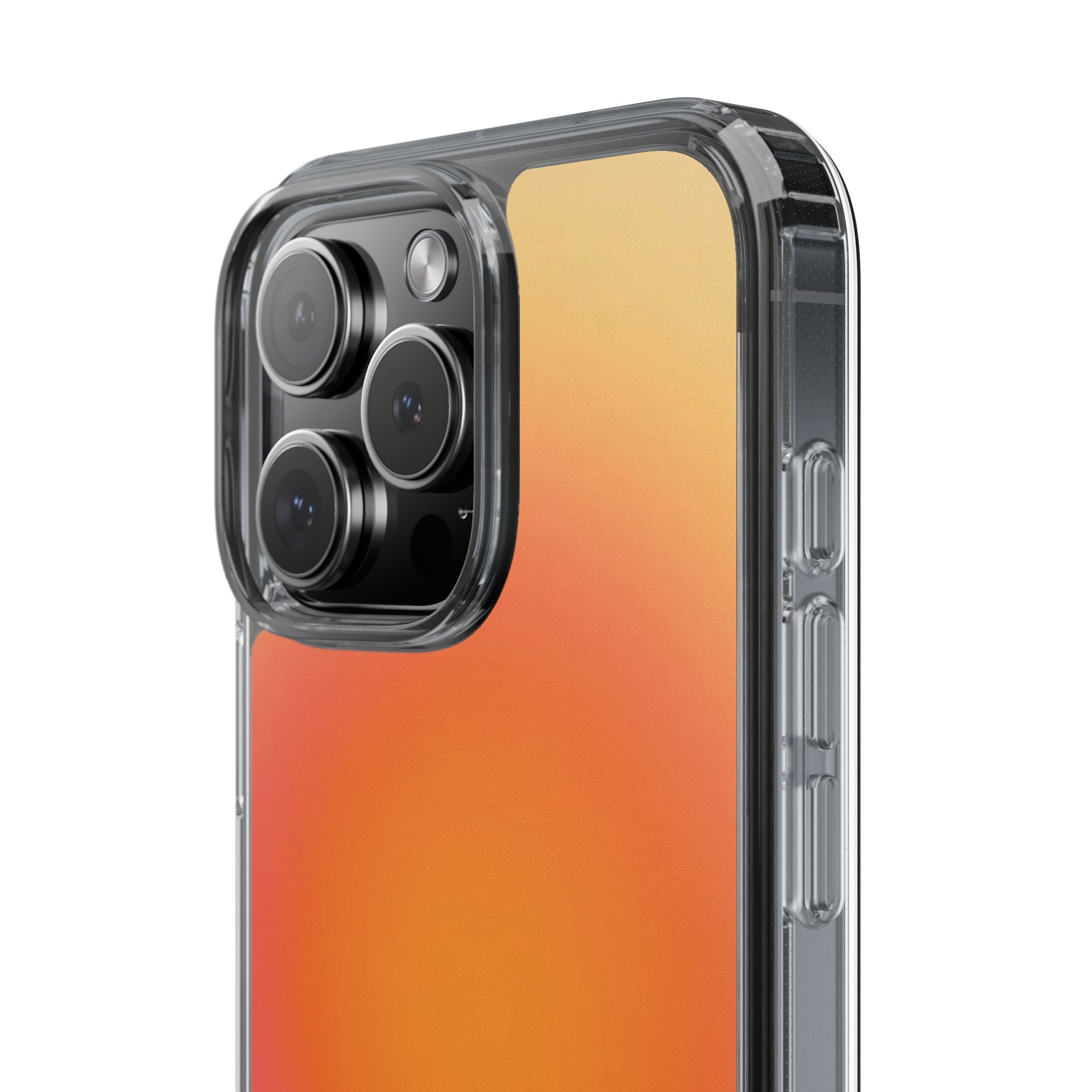 Clear Sunburst Protective Phone Case