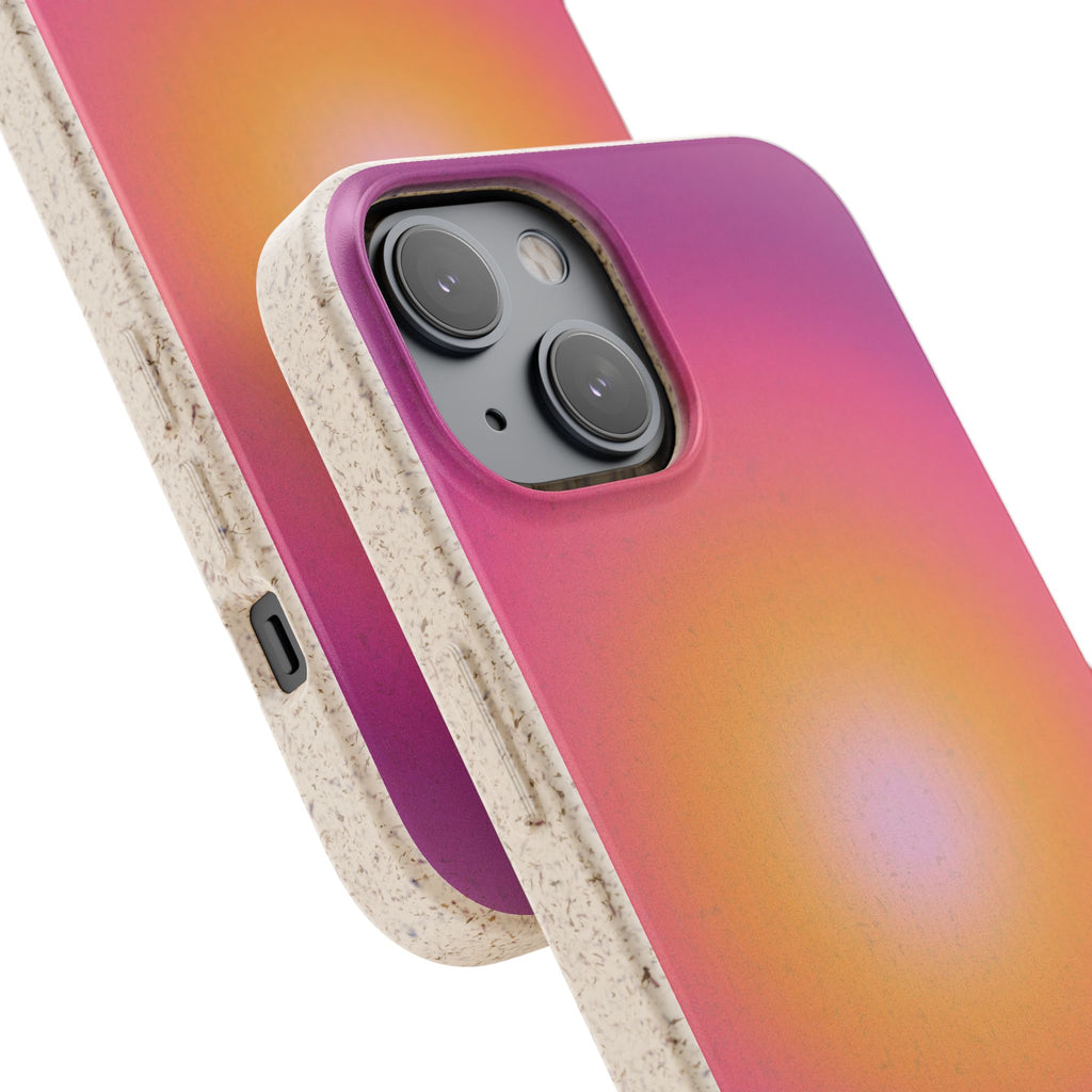 Sunset Glow Biodegradable Phone Case -  Eco-Friendly Cover