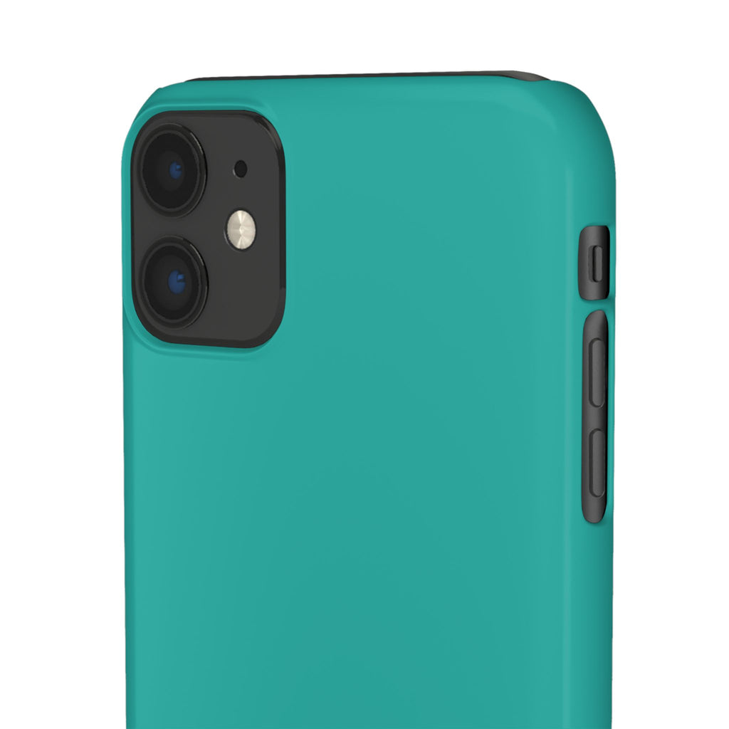 Teal Snap Phone Case