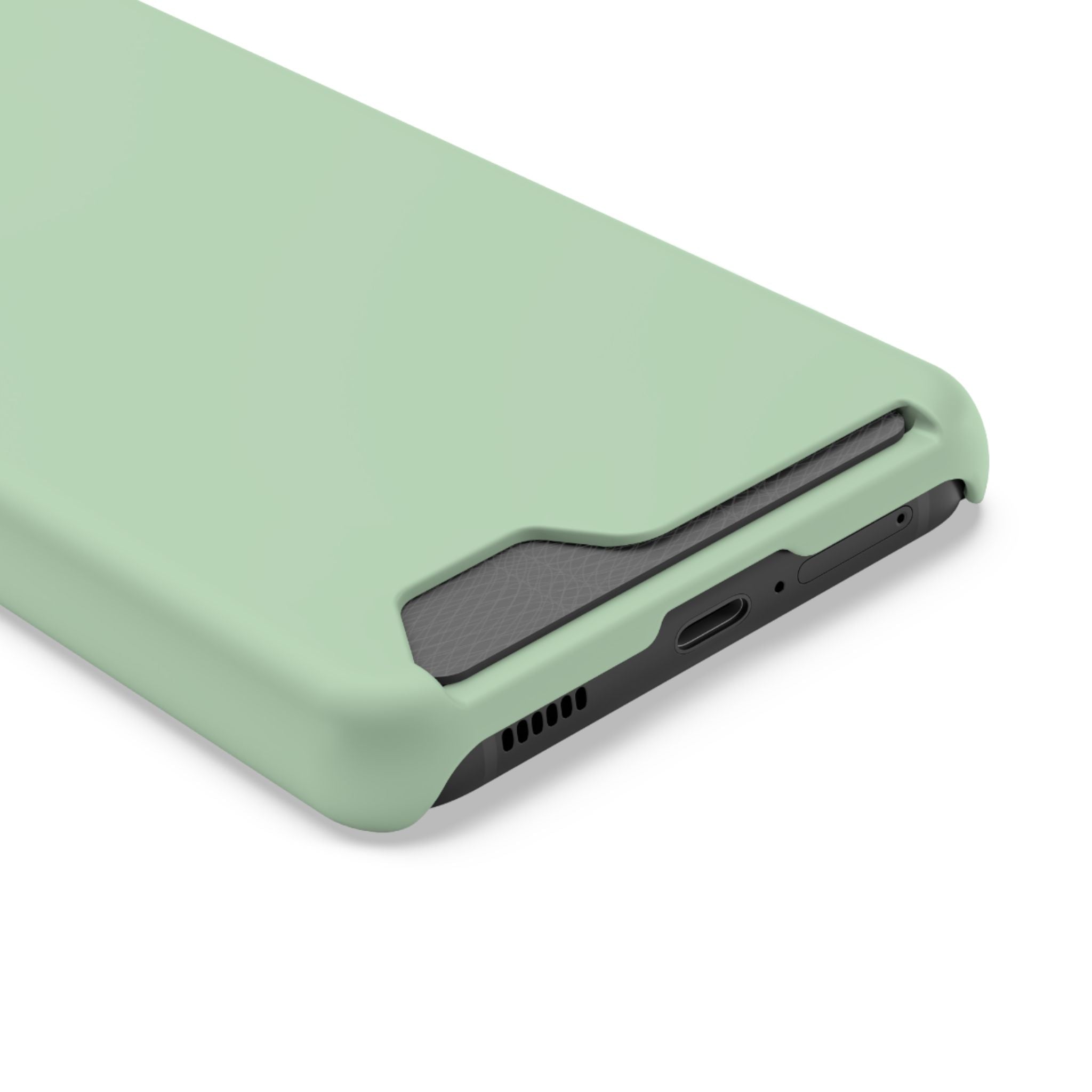Mint Card-Holder Phone Case