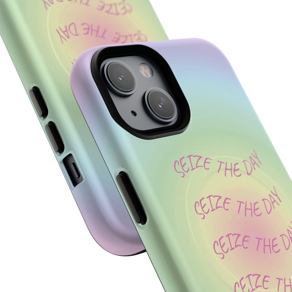Bermuda Halo Seize The Day Gradient MagSafe Protective Phone Case