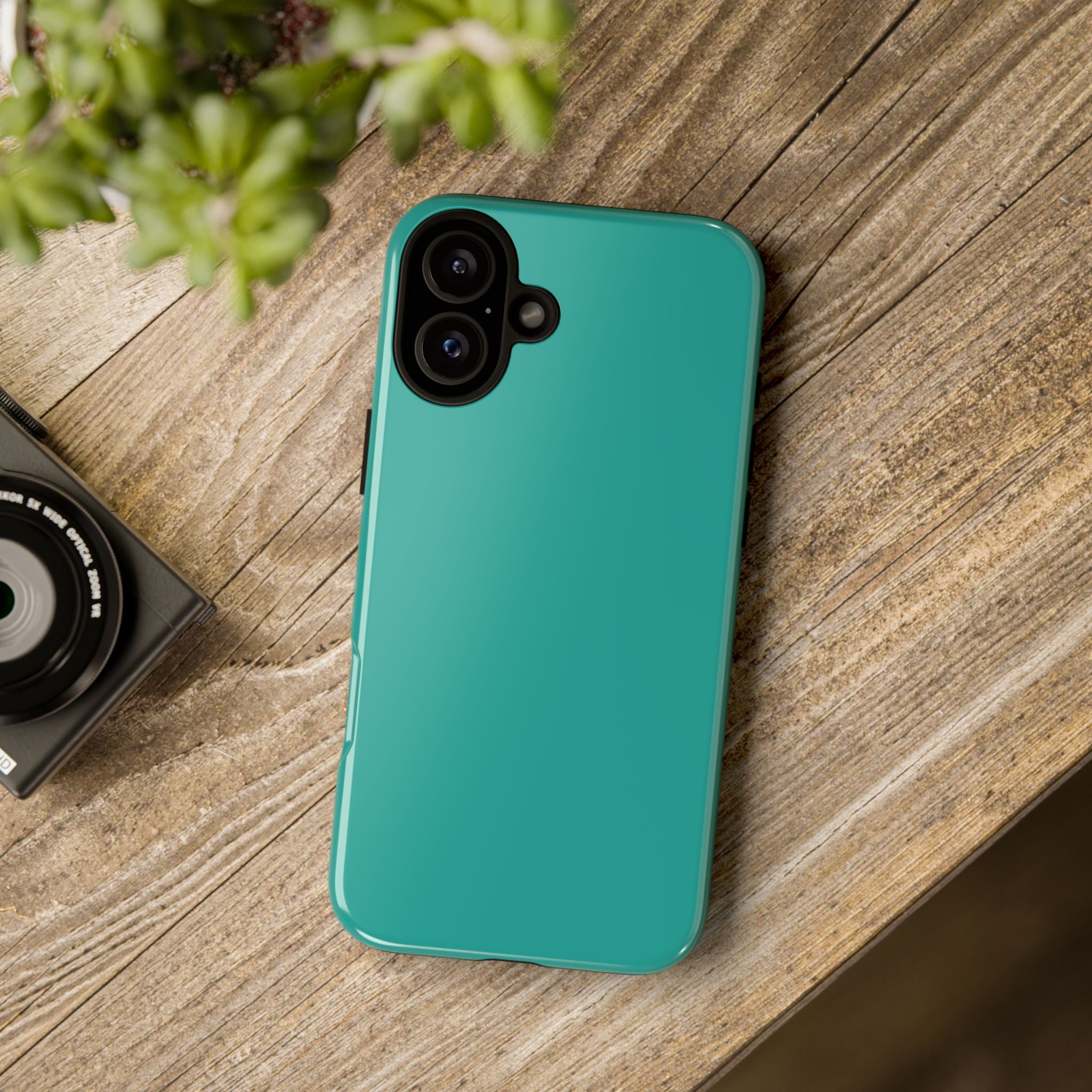Teal Protective Phone Case