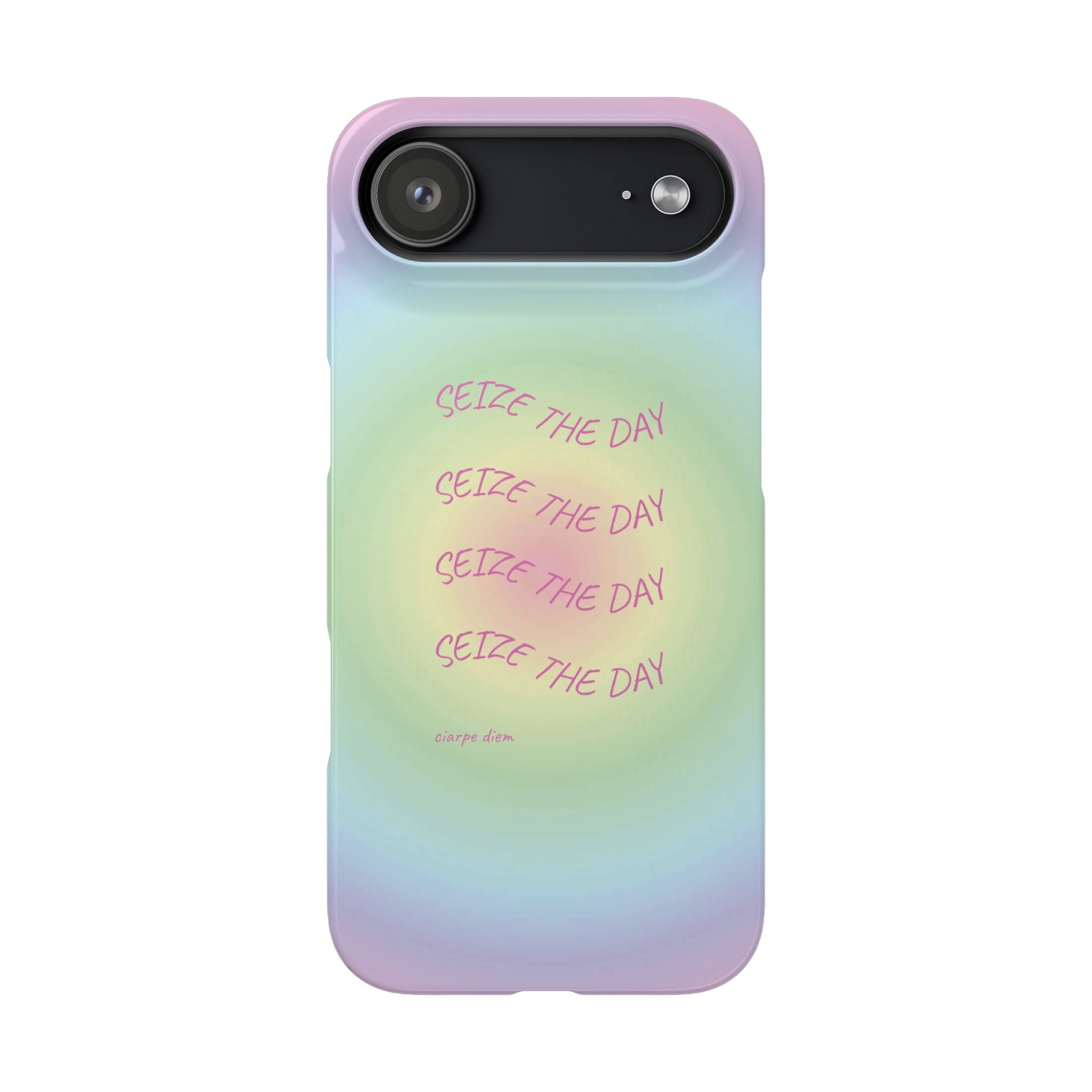 Carpe Diem Bermuda Halo Gradient Snap Phone Case