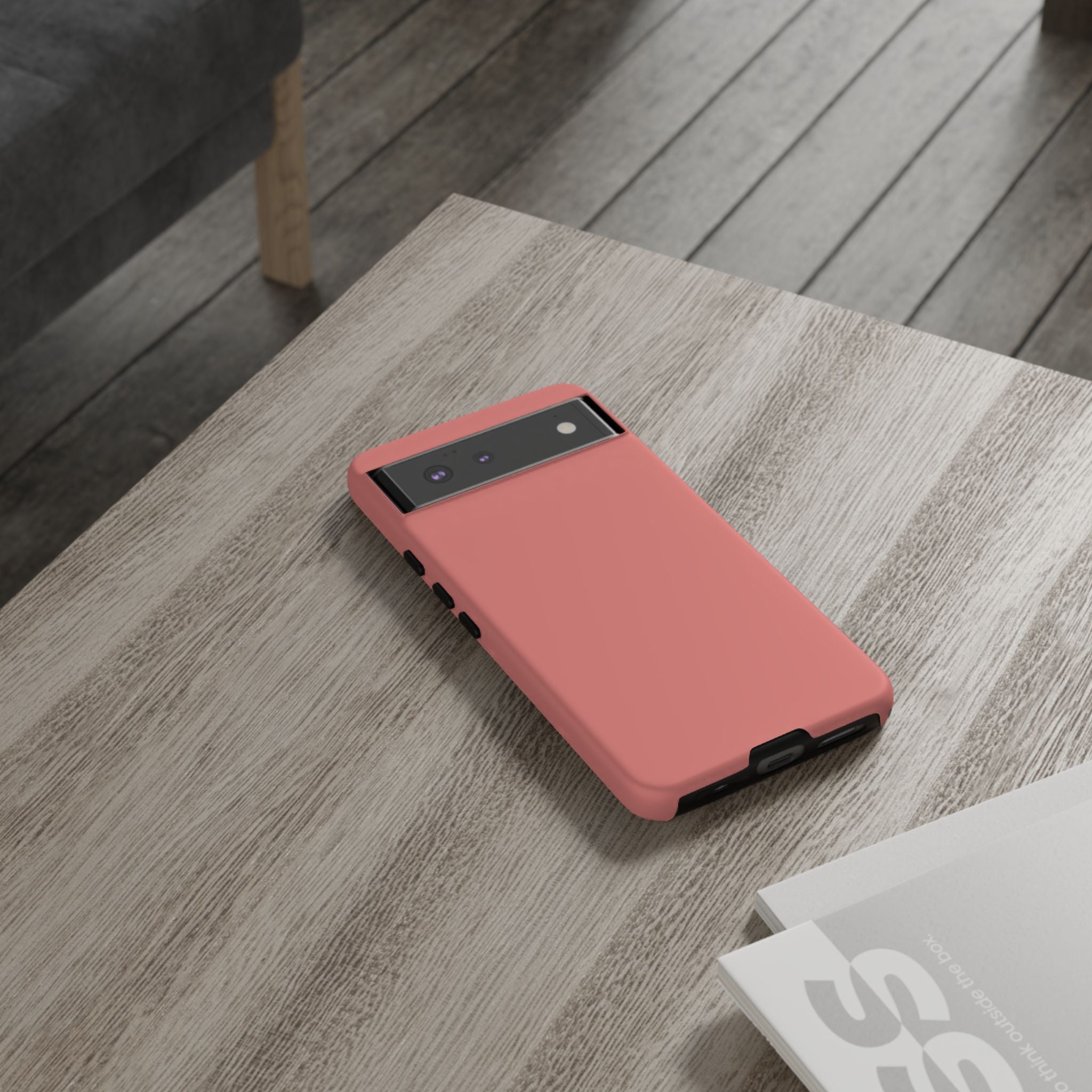 Frosty Pink Protective Phone Case