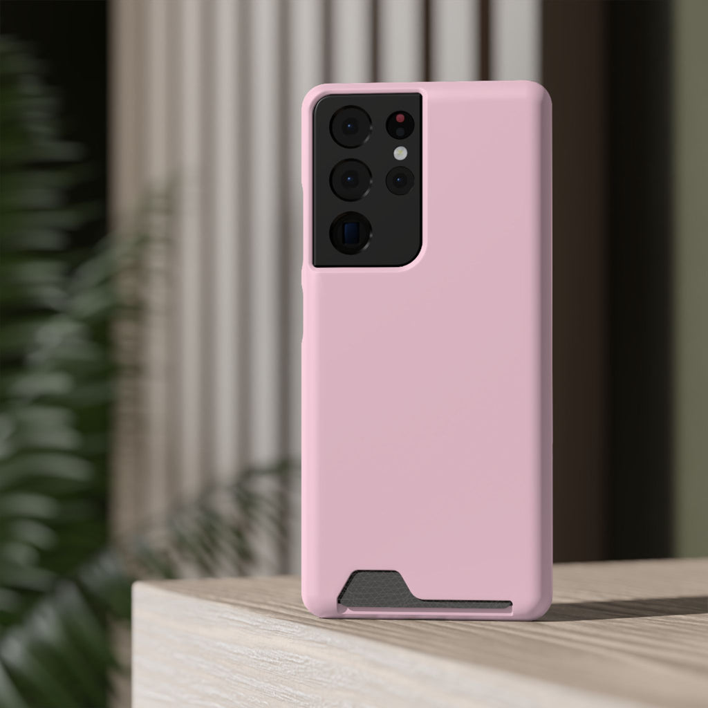 Pale Pink Card-Holder Phone Case