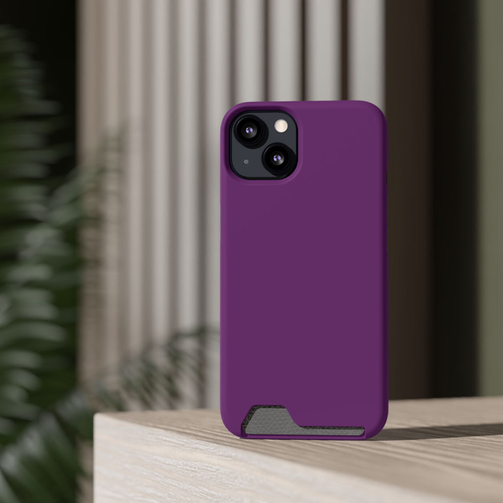 Blueberry Card Holder Phone Case