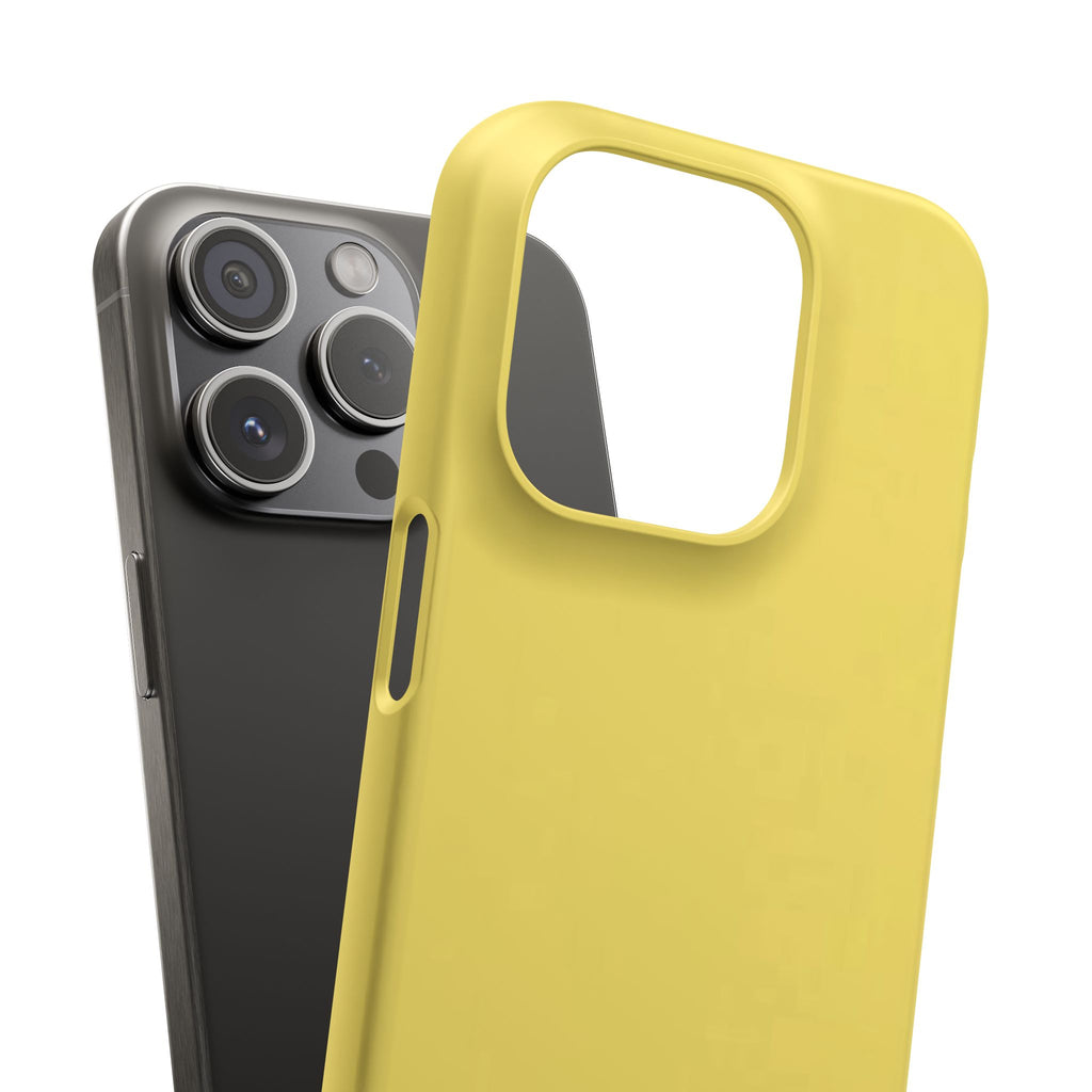 Yellow Snap Phone Case