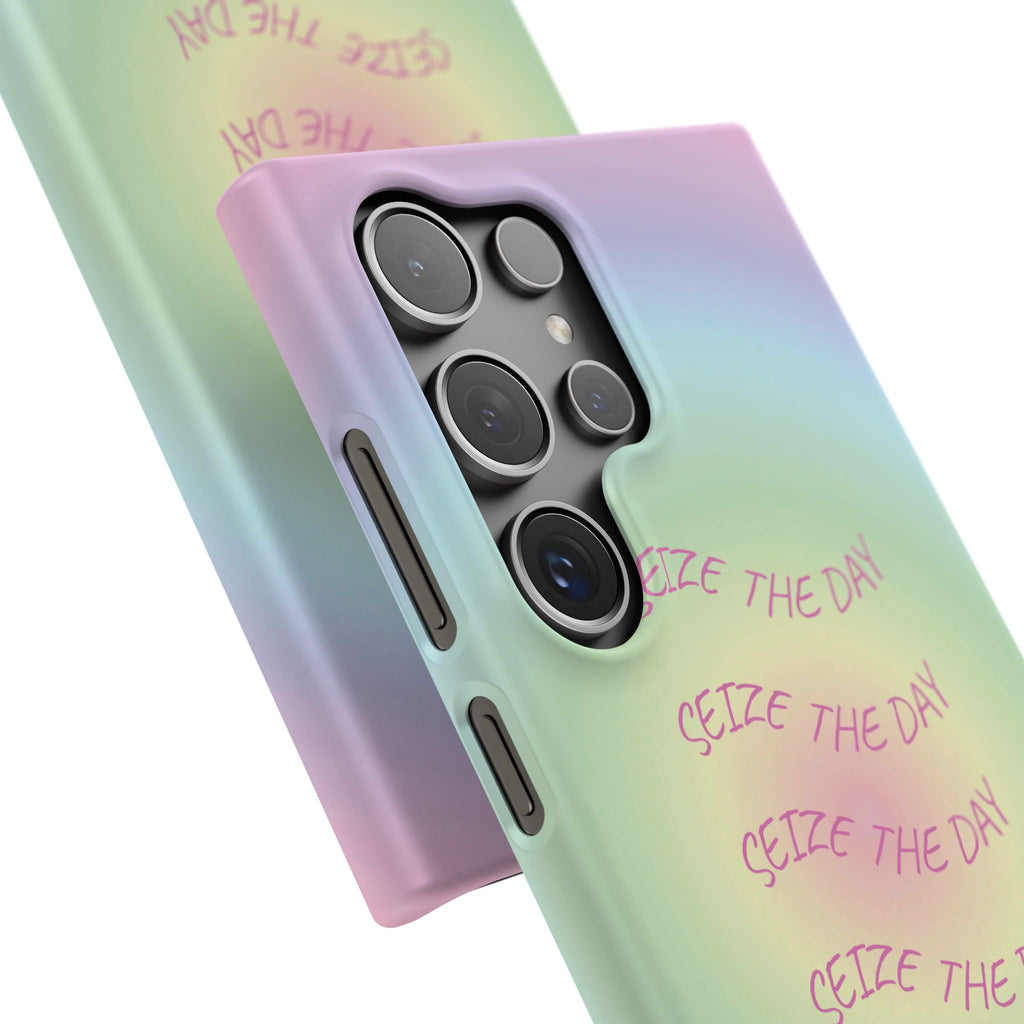 Carpe Diem Bermuda Halo Gradient Snap Phone Case