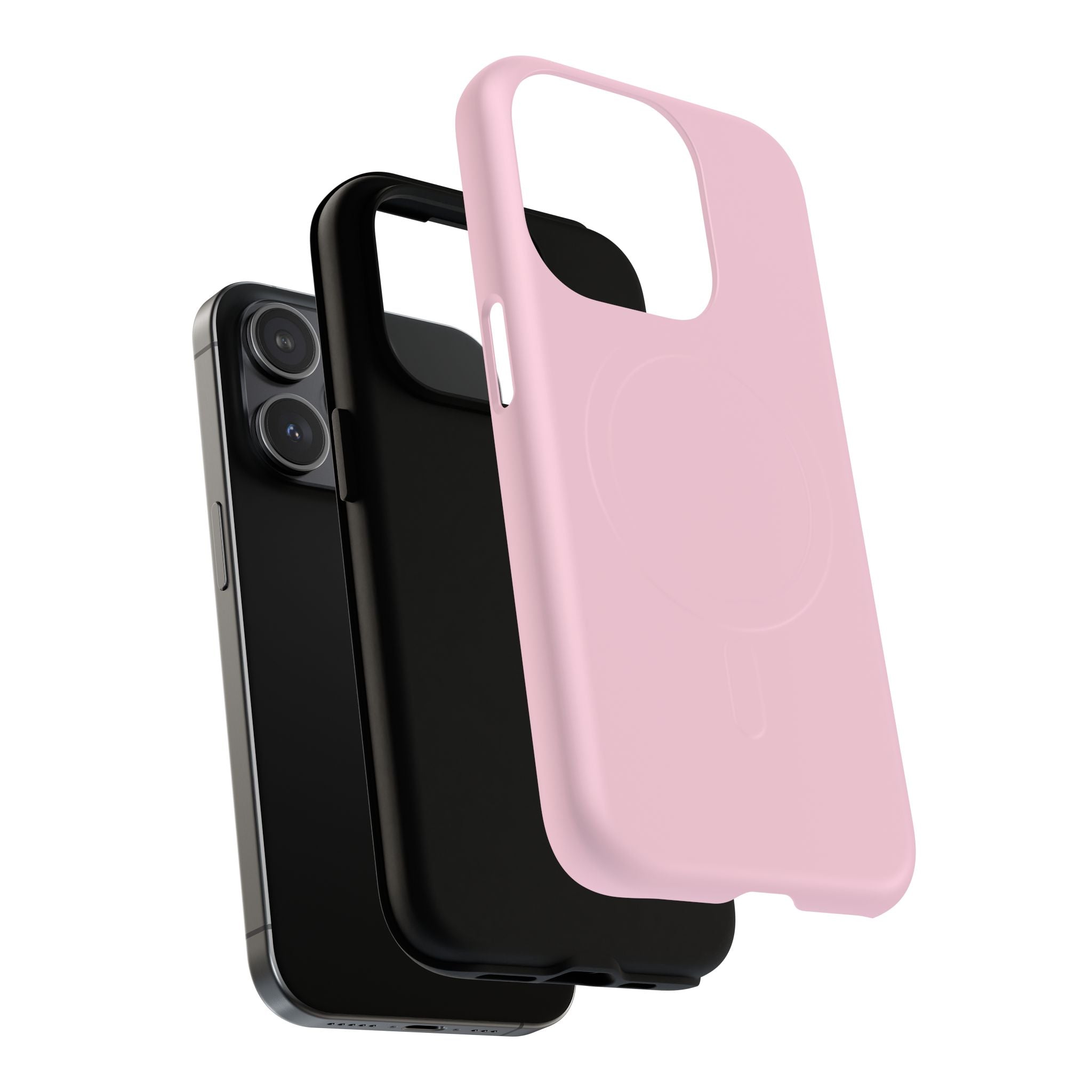 Pale Pink MagSafe Protective Phone Case