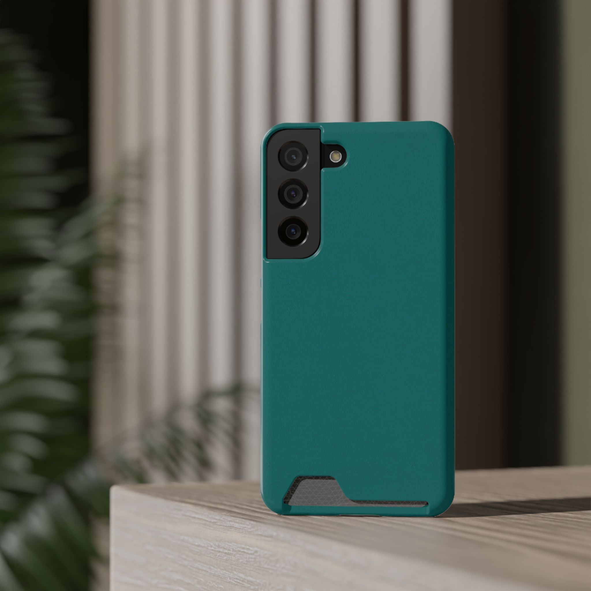 Sea Green Card Holder Phone Case