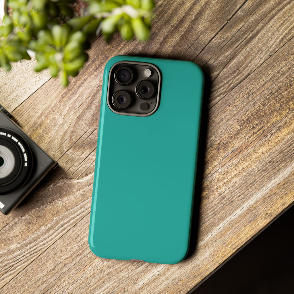 Teal Protective Phone Case