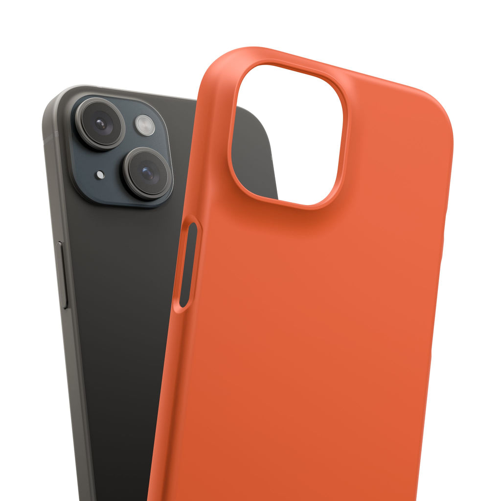 Orange Snap Phone Case