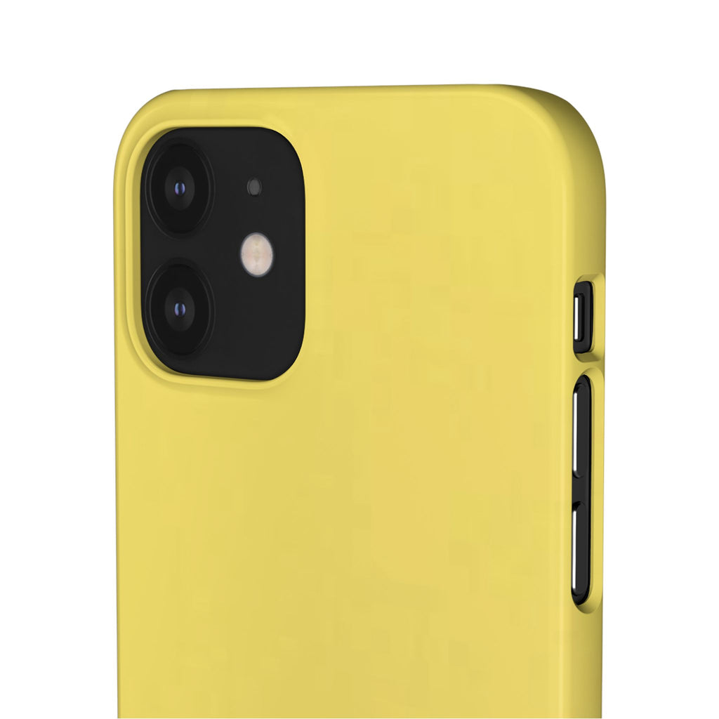 Yellow Snap Phone Case
