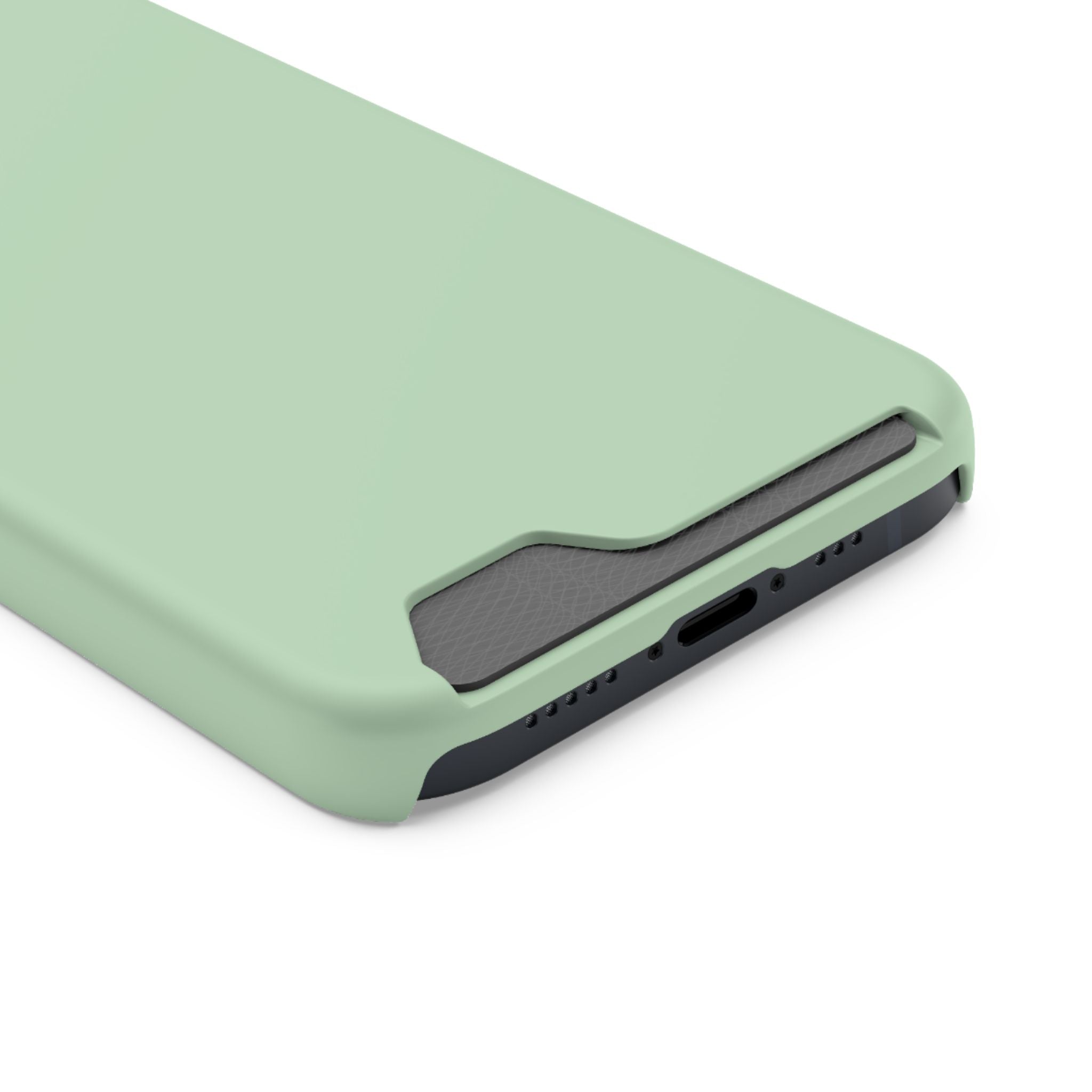 Mint Card-Holder Phone Case