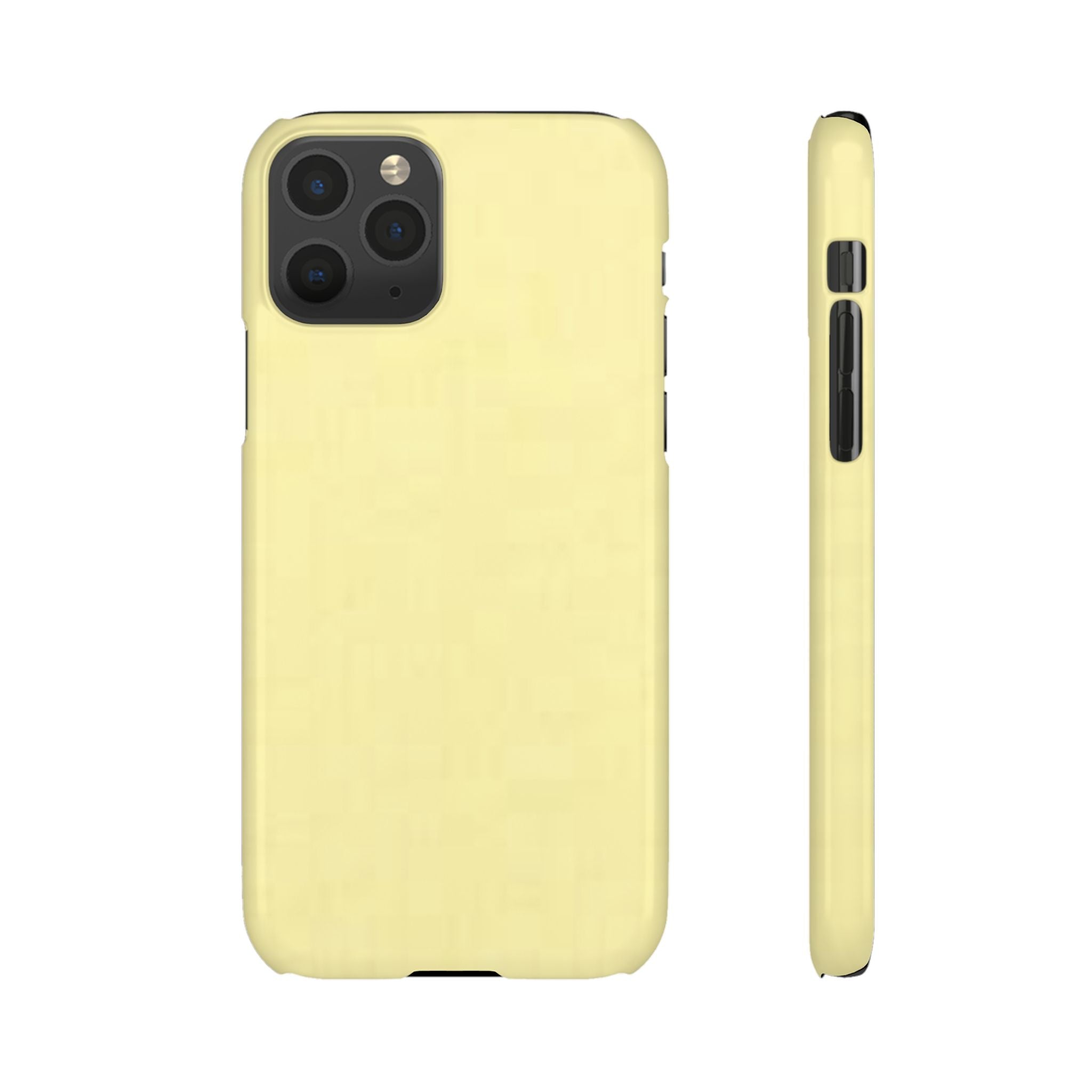 Pale Yellow Snap Phone Case