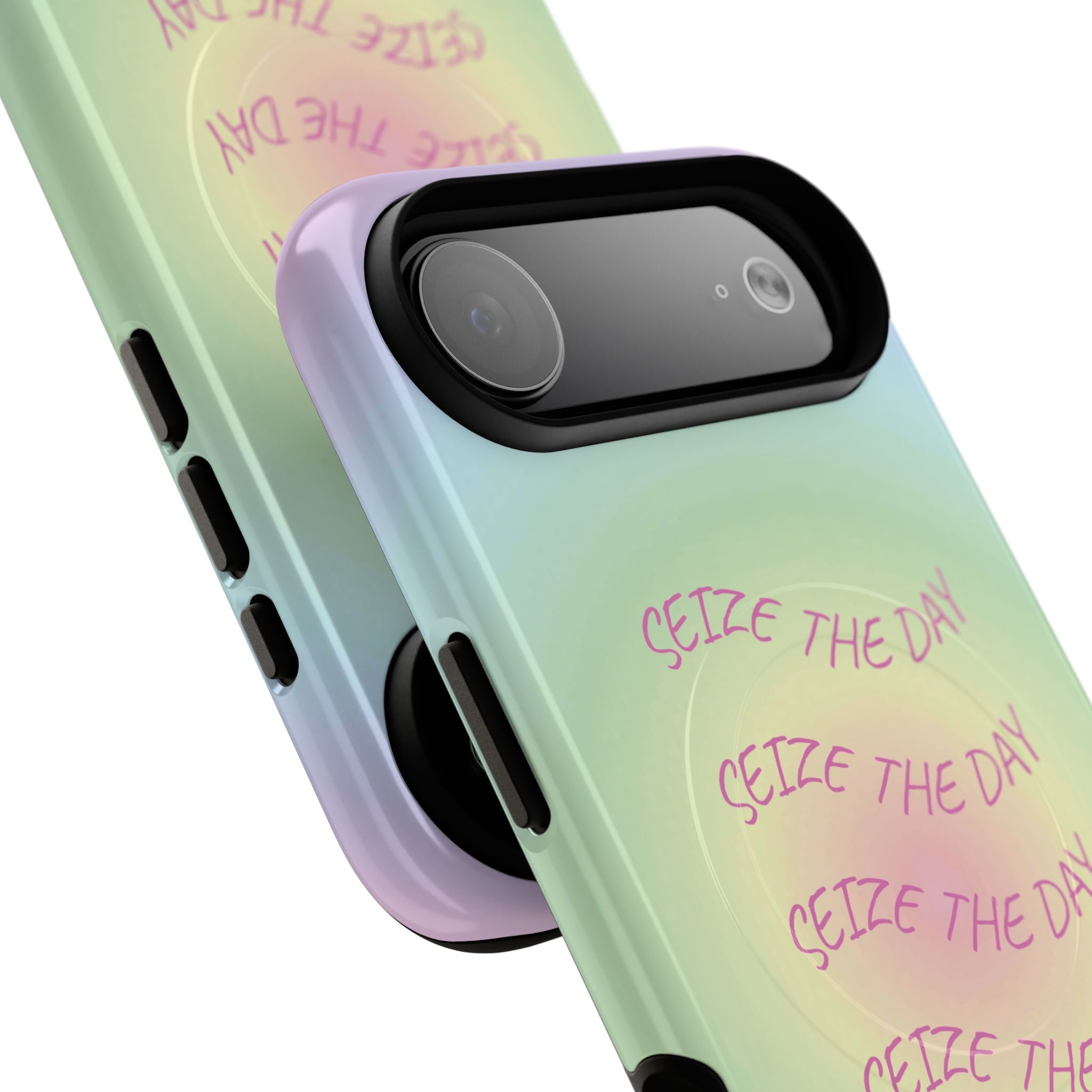 Bermuda Halo Seize The Day Gradient MagSafe Protective Phone Case