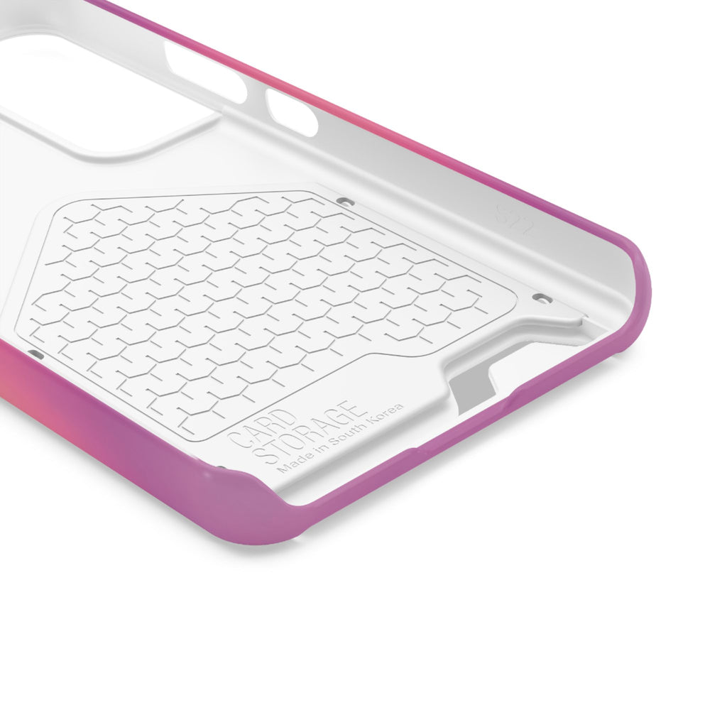 Sunset Gradient Phone Case with Card Holder