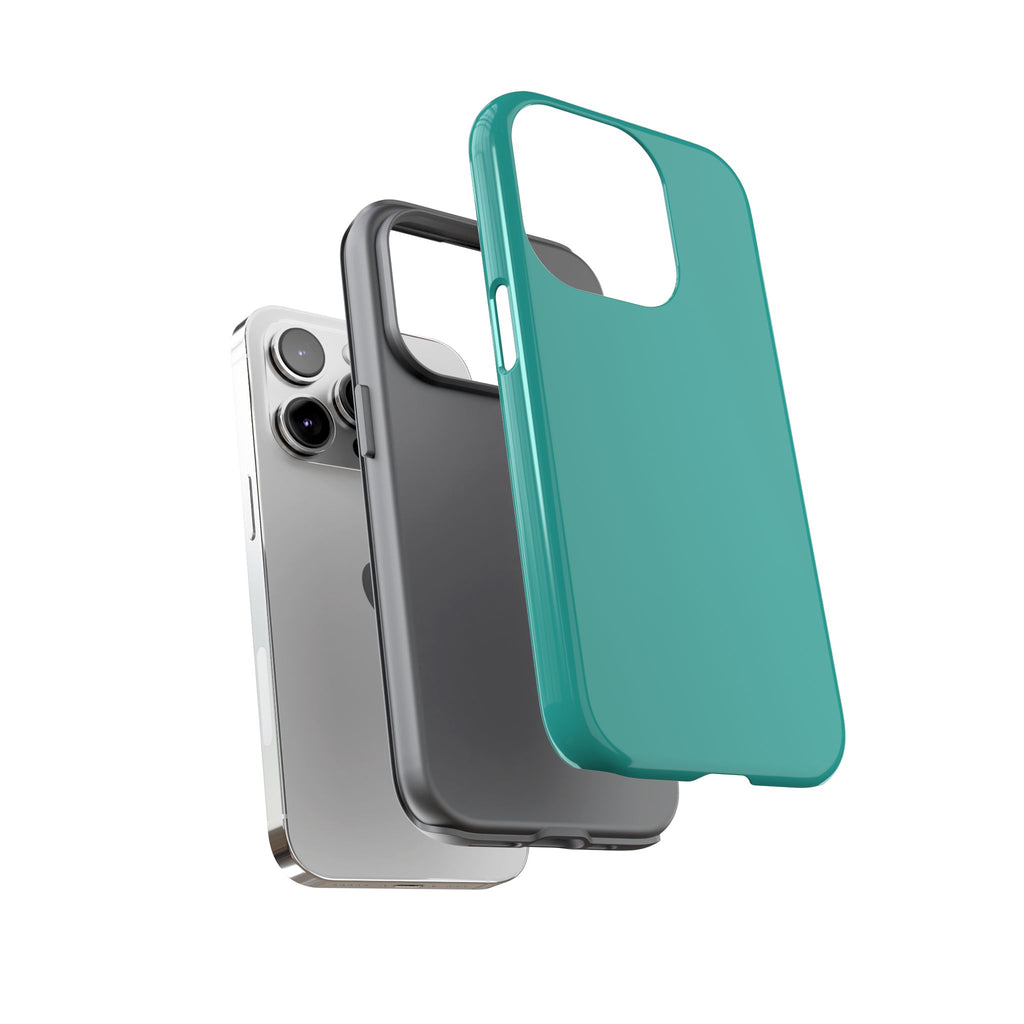 Teal Protective Phone Case