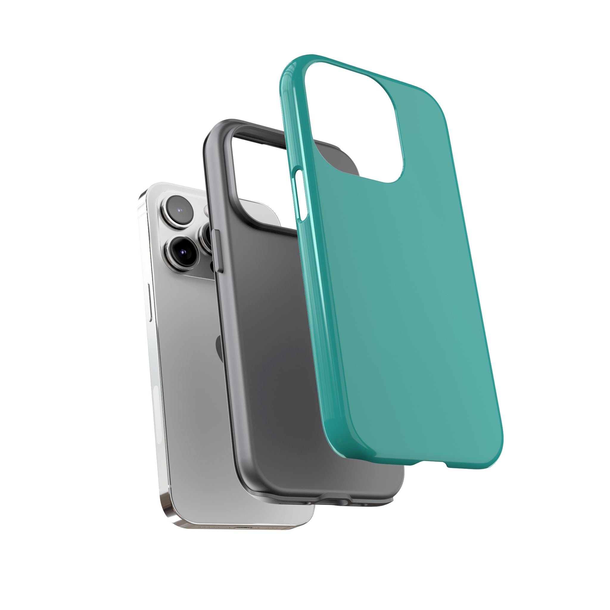 Teal Protective Phone Case