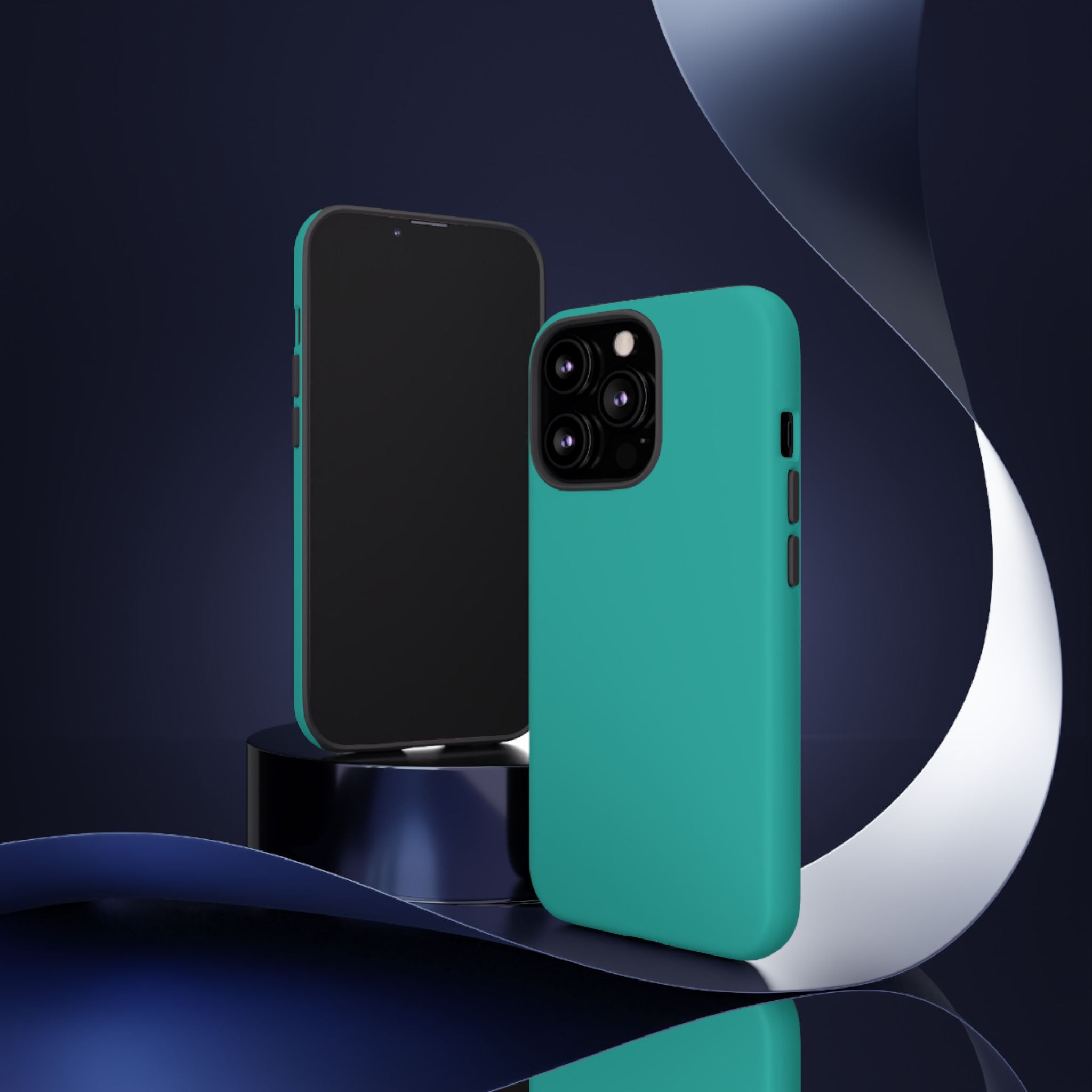 Teal Protective Phone Case