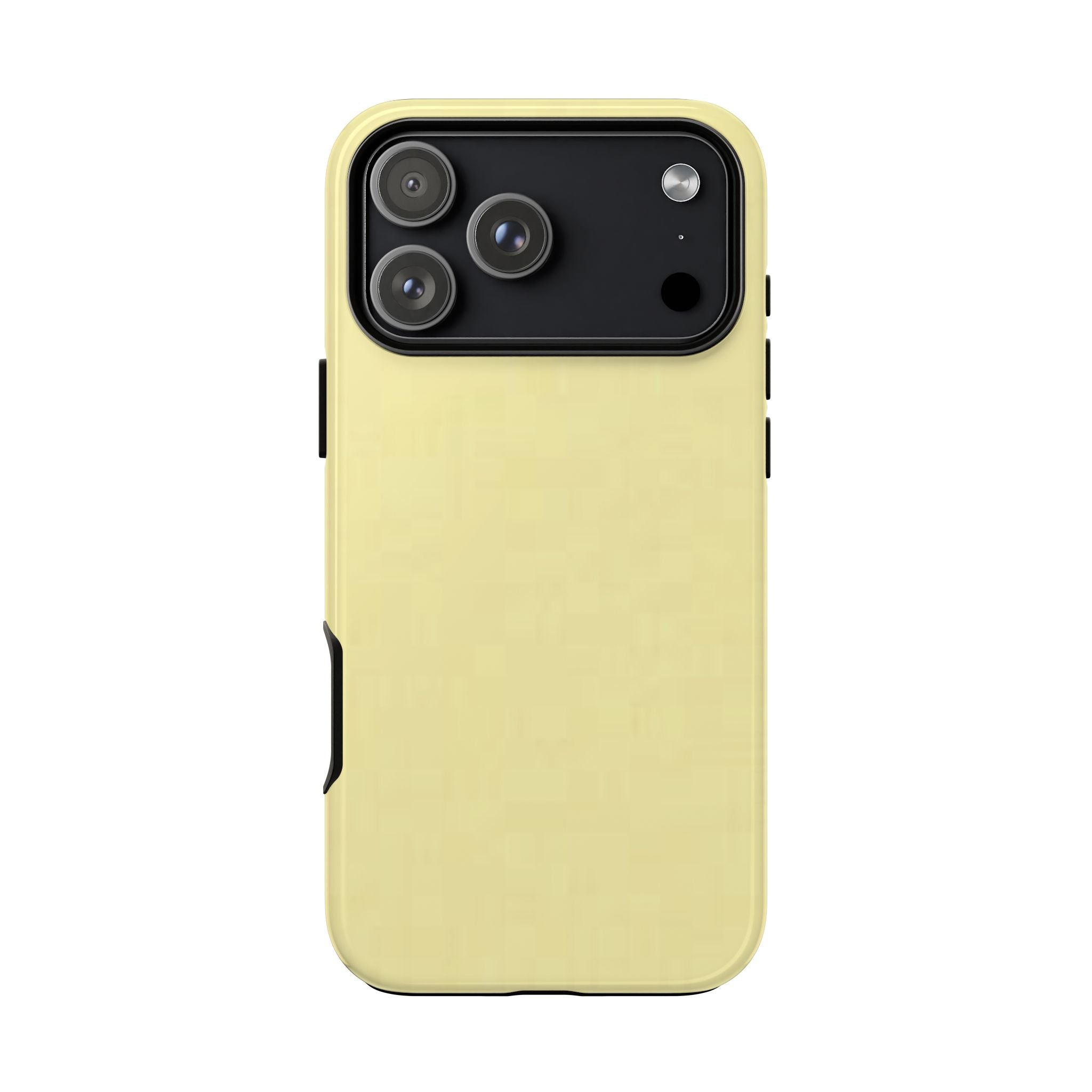 Pale Yellow Protective Phone Case